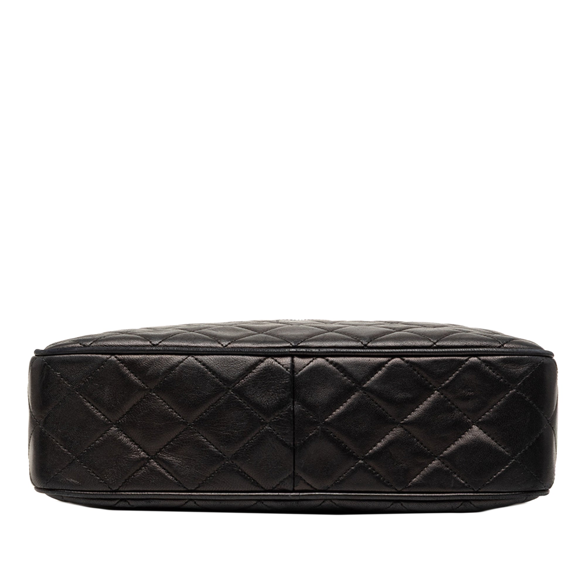 Chanel Medium CC Quilted Lambskin Tassel Camera Bag - image 3