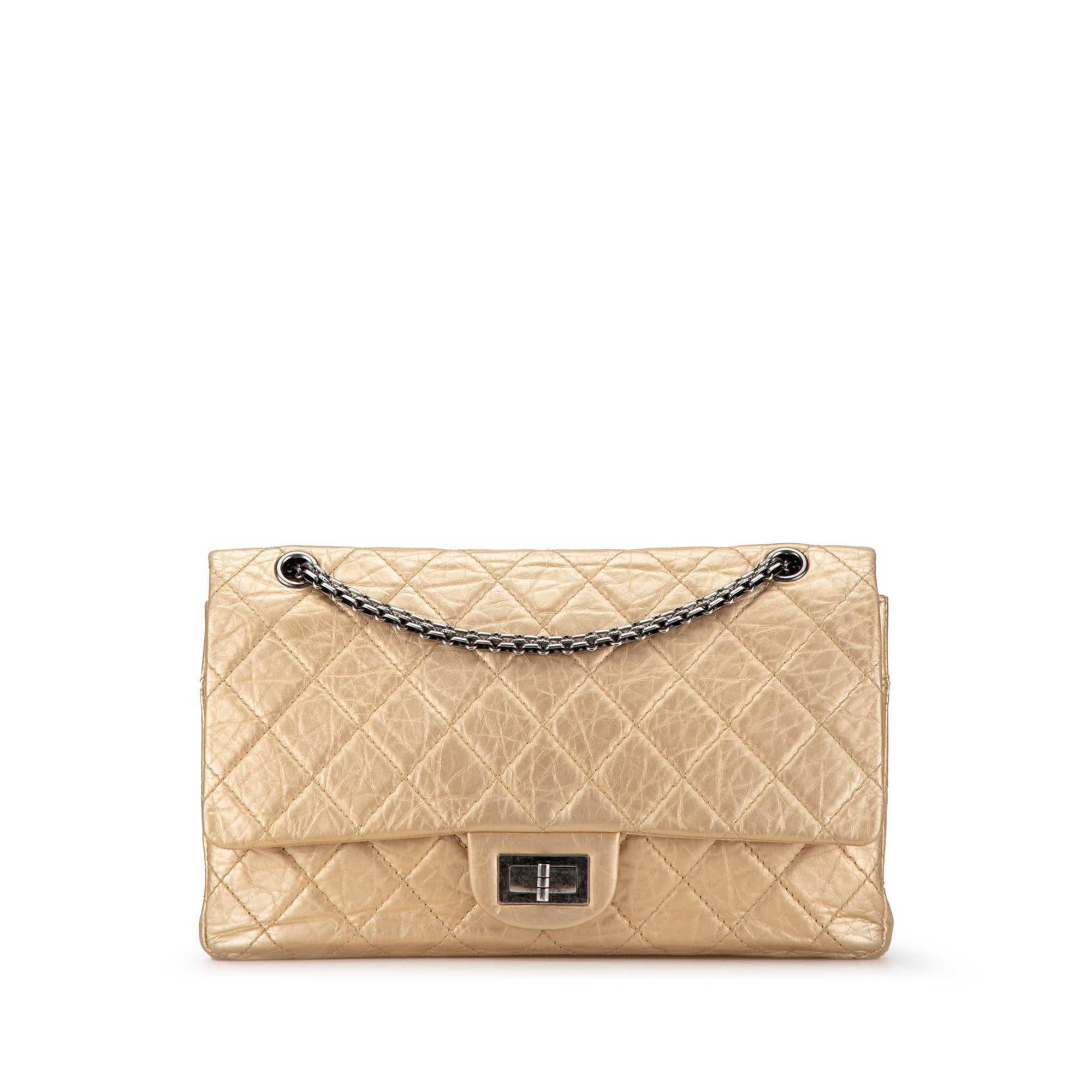 Chanel Reissue 2.55 Aged Calfskin Double Flap 227 - image 1