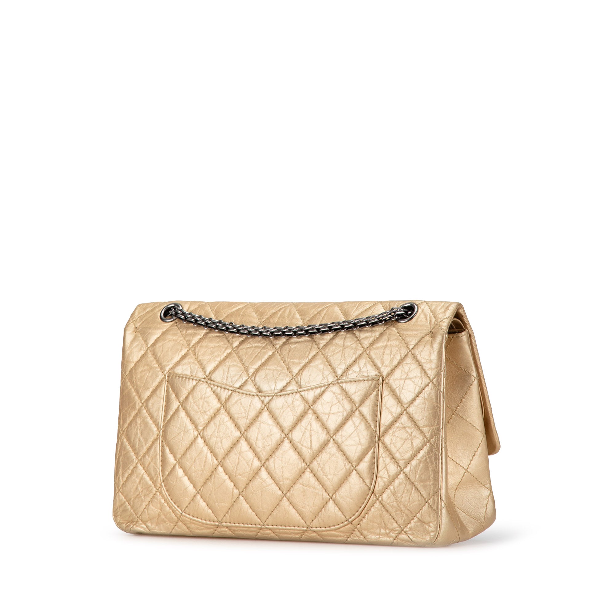 Chanel Reissue 2.55 Aged Calfskin Double Flap 227 - image 2