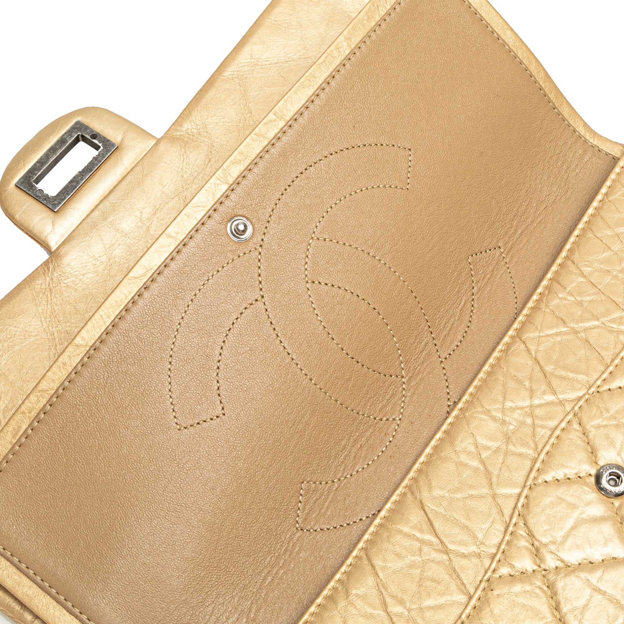 Chanel Reissue 2.55 Aged Calfskin Double Flap 227 - image 8