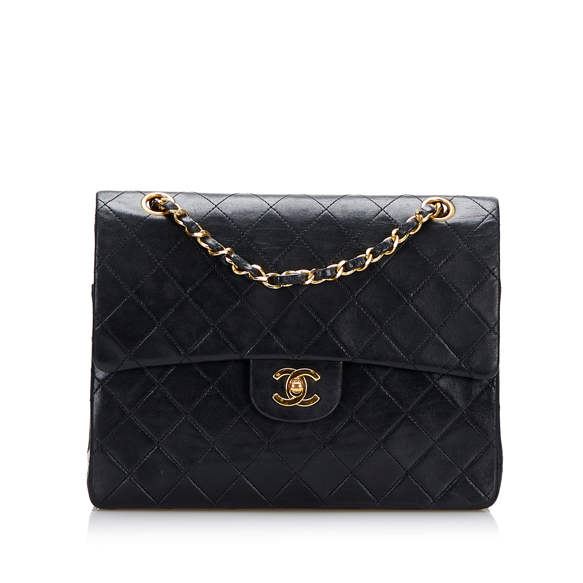 Chanel Medium Tall Classic Lambskin Double Flap - image 1