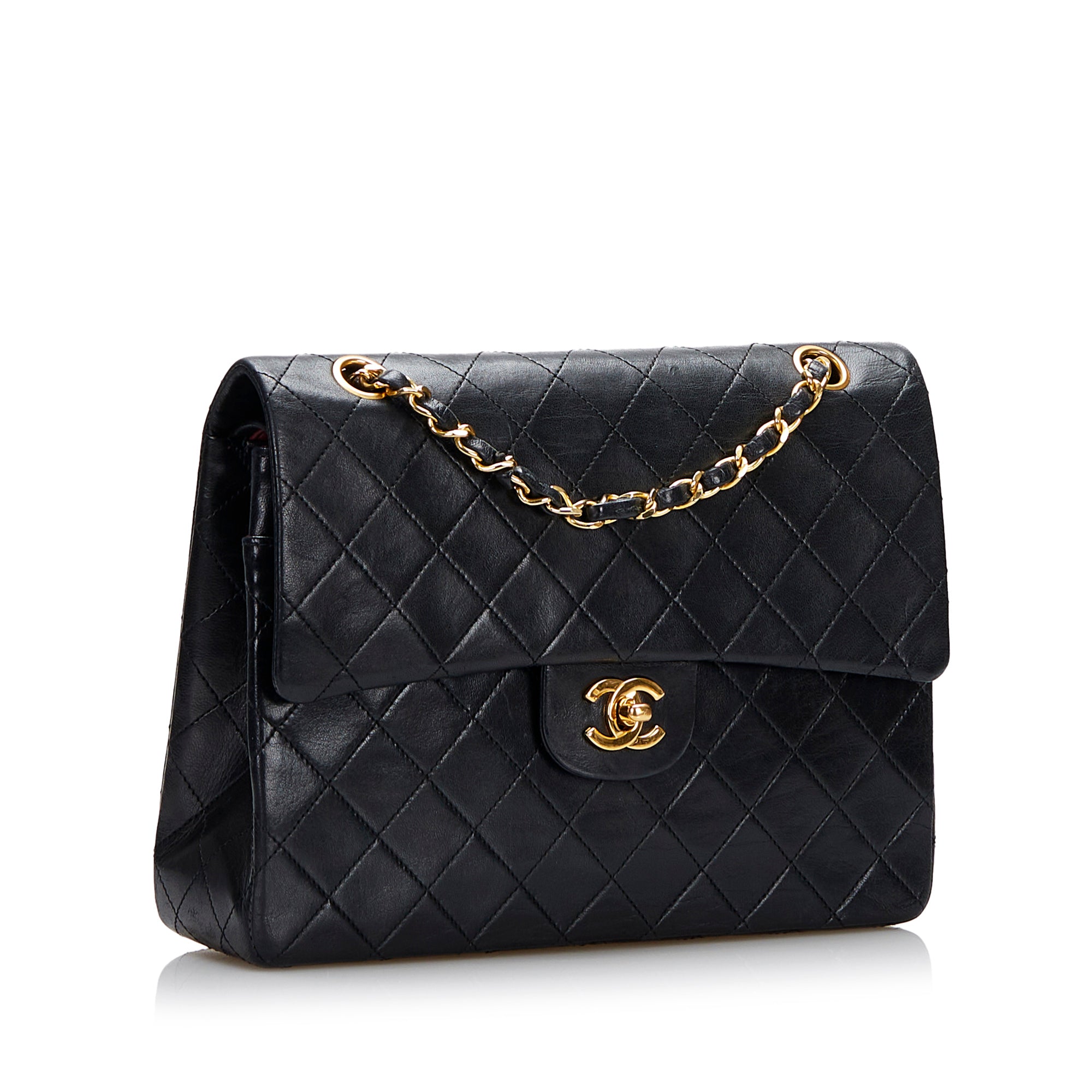 Chanel Medium Tall Classic Lambskin Double Flap - image 2