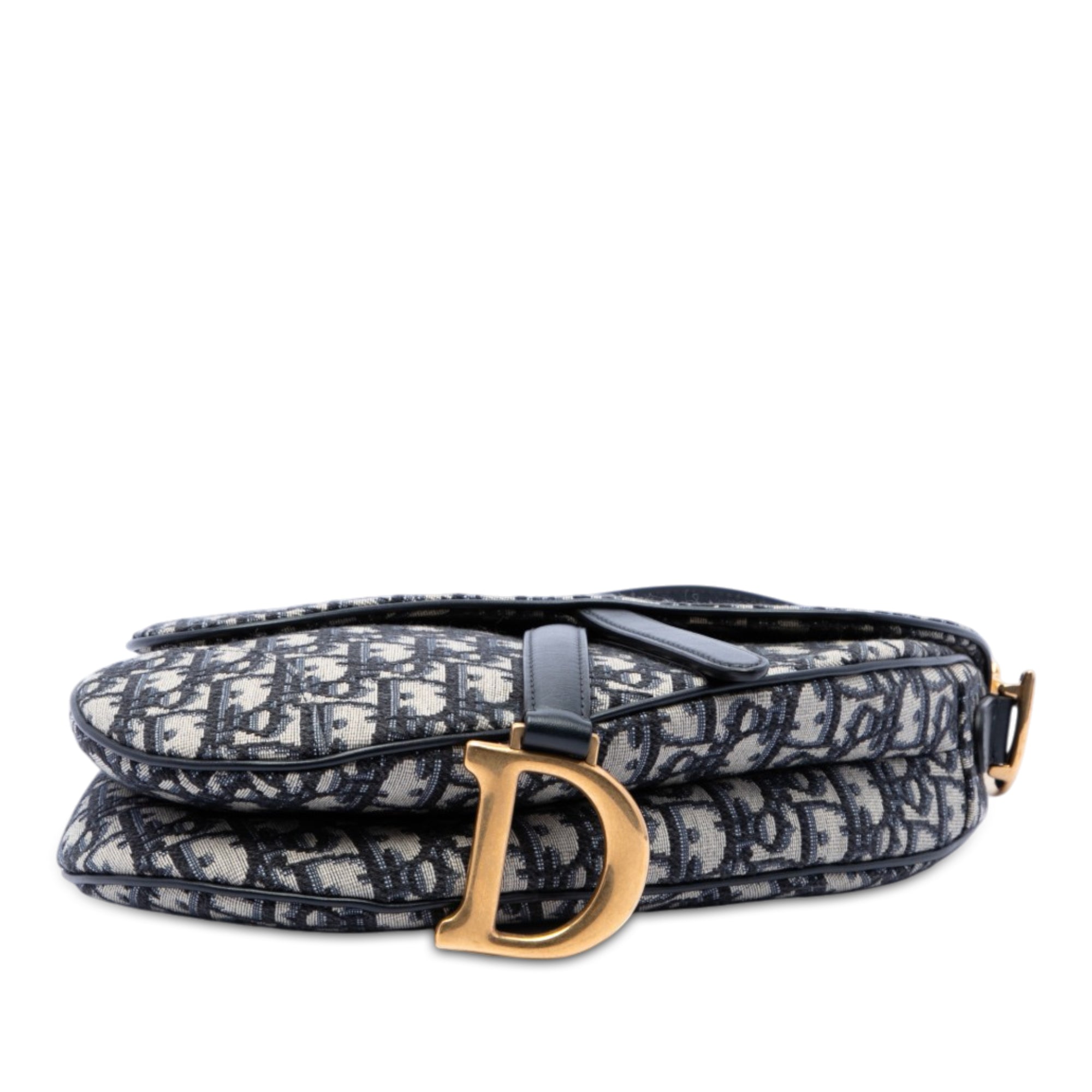 Dior Oblique Canvas Saddle Bag - image 3