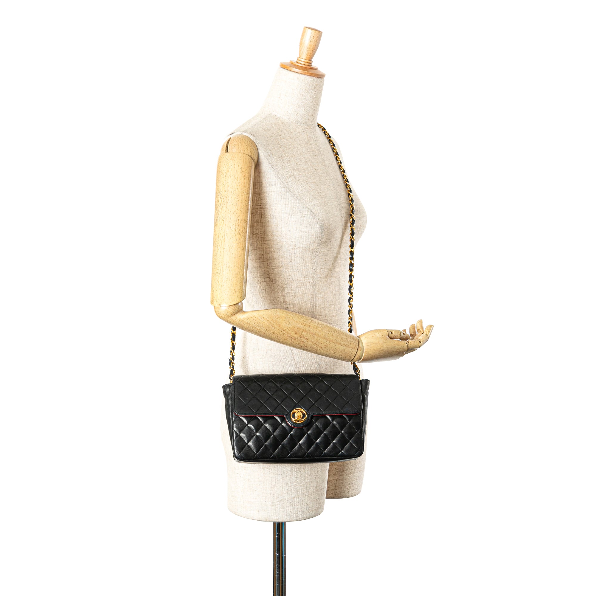 Chanel Small Quilted Lambskin Single Flap - image 12