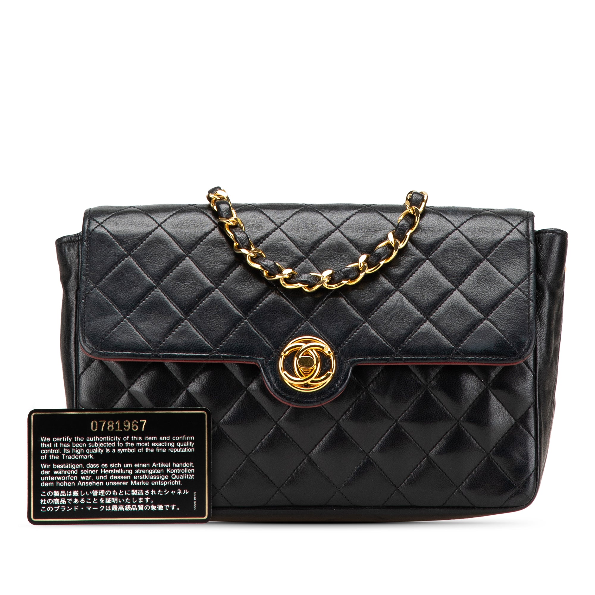 Chanel Small Quilted Lambskin Single Flap - image 13