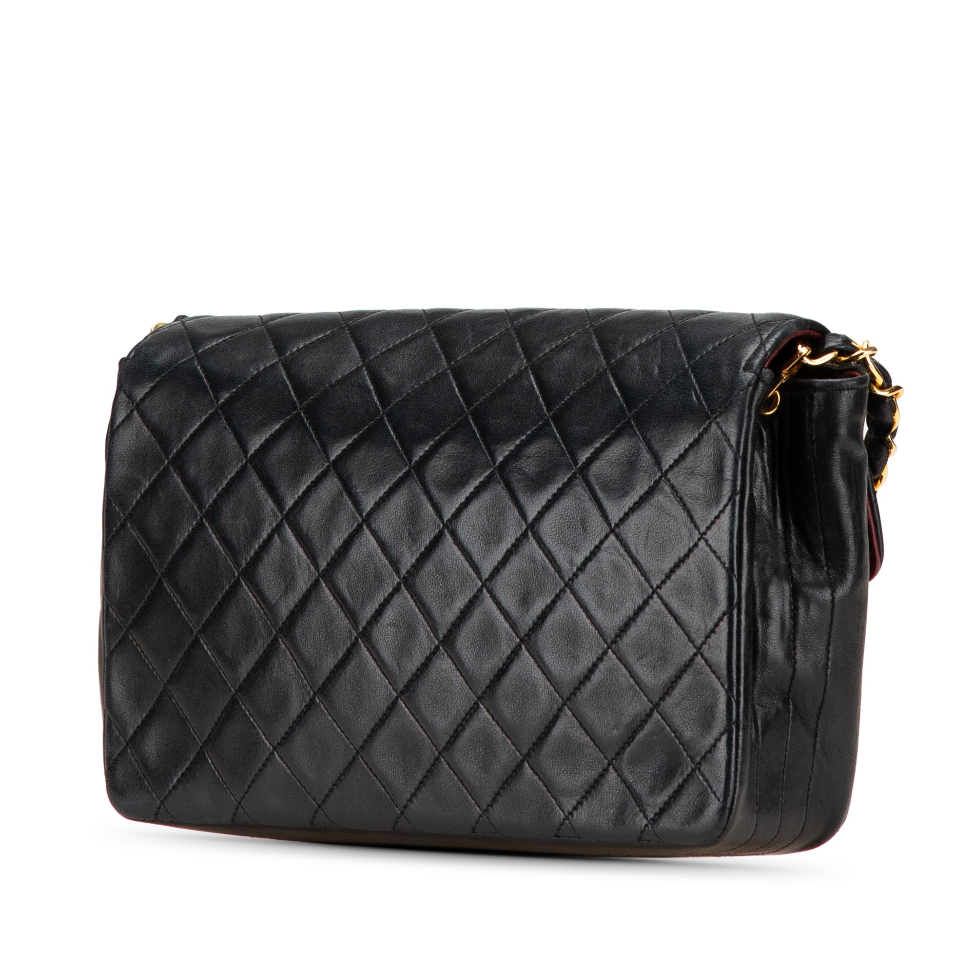 Chanel Small Quilted Lambskin Single Flap - image 2