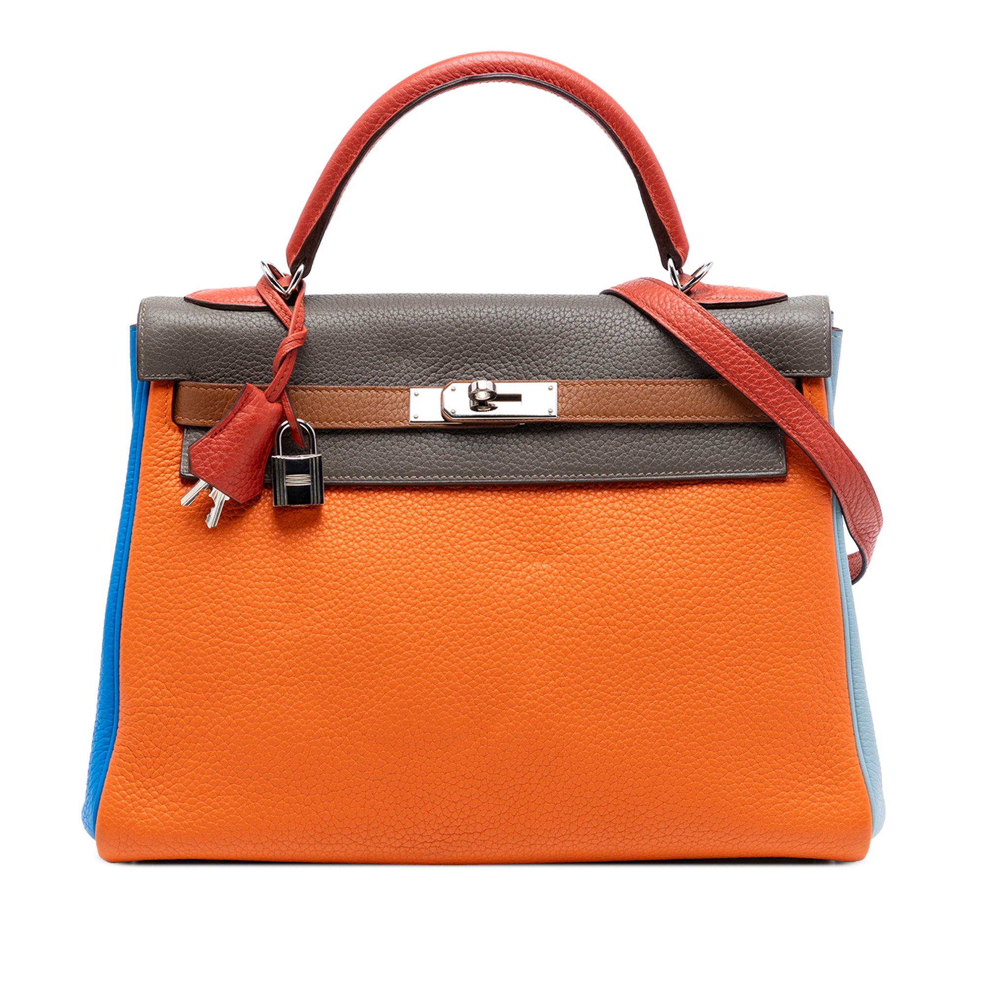 Hermès Clemence Arlequin Kelly II Retourne 32 - image 1