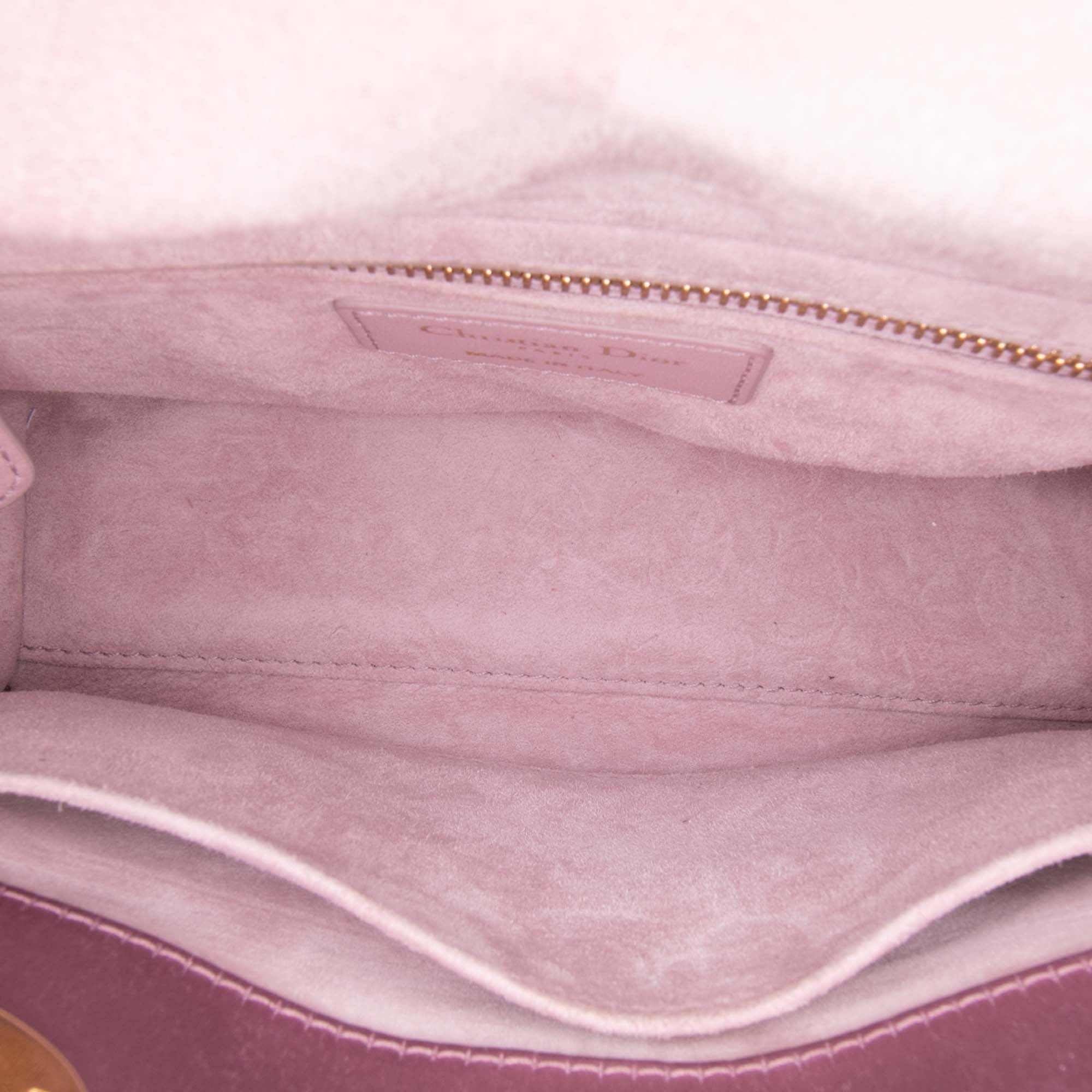 Dior Small Satin Cannage Swarovski Lady Dior - image 4