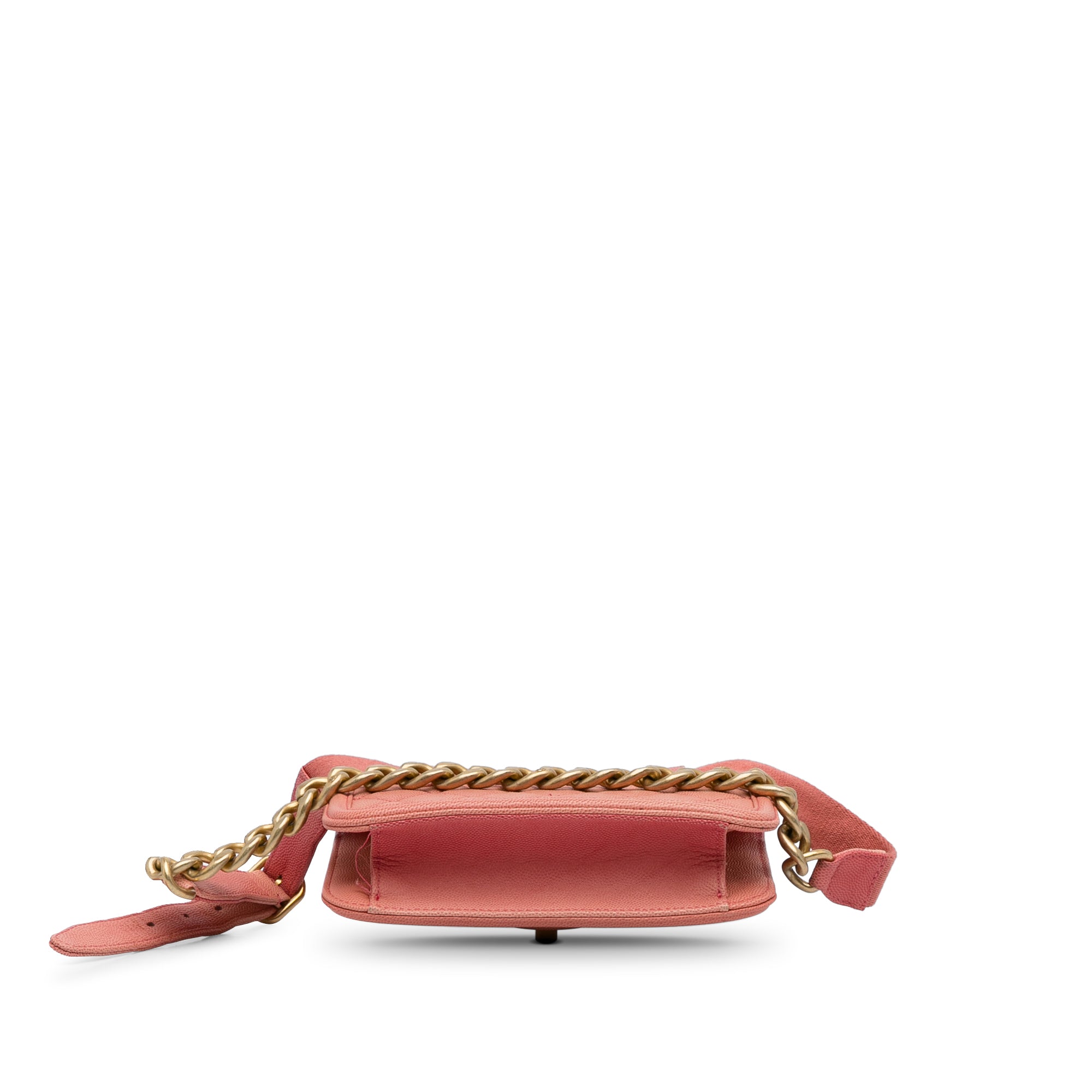 Chanel Quilted Caviar Sunset On The Sea Flap Belt Bag - image 5