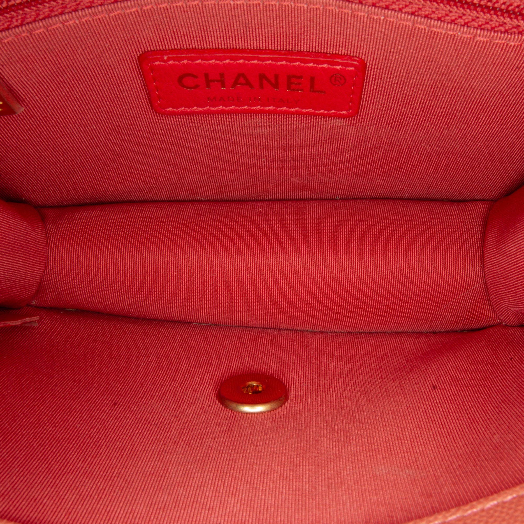 Chanel Quilted Caviar Sunset On The Sea Flap Belt Bag - image 6