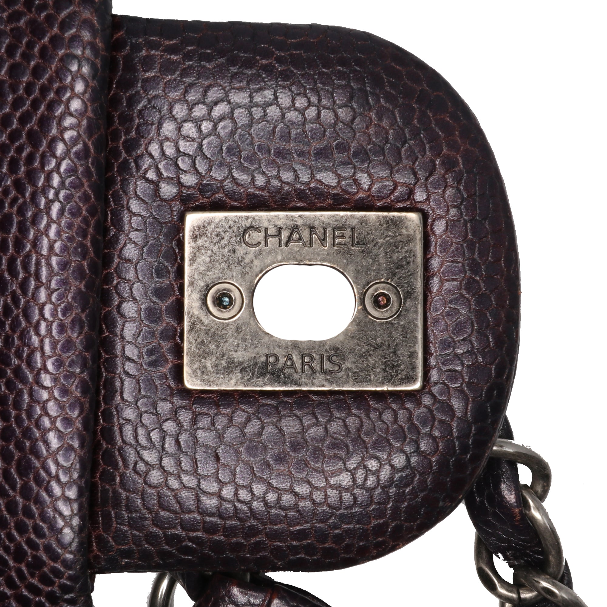 Chanel Medium Quilted Caviar Easy Flap - image 7