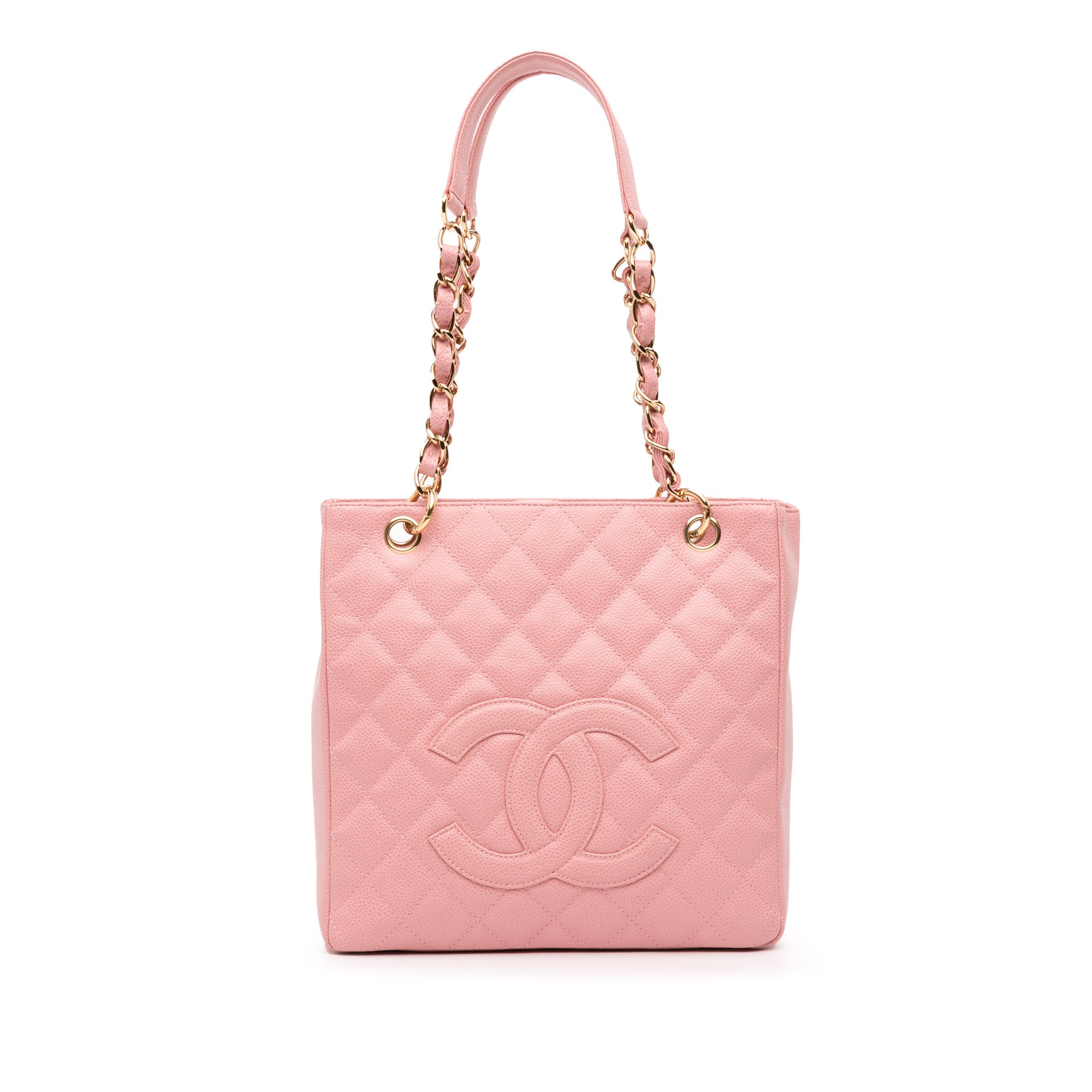 Chanel Caviar Petite Shopping Tote - image 1