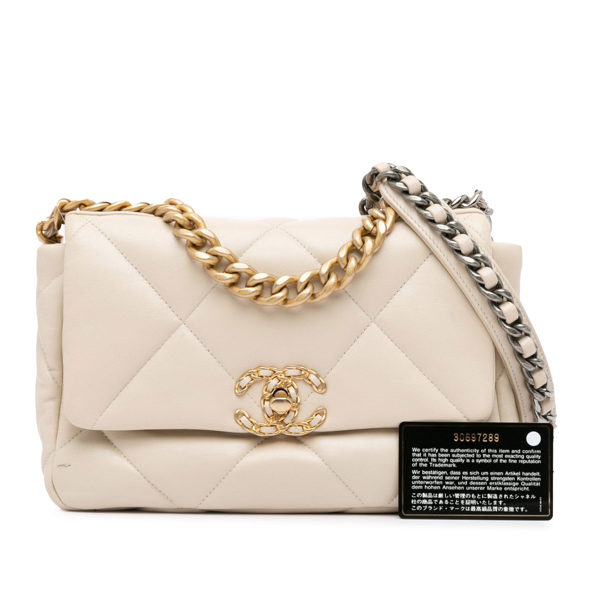 Chanel Medium Lambskin 19 Flap - image 17