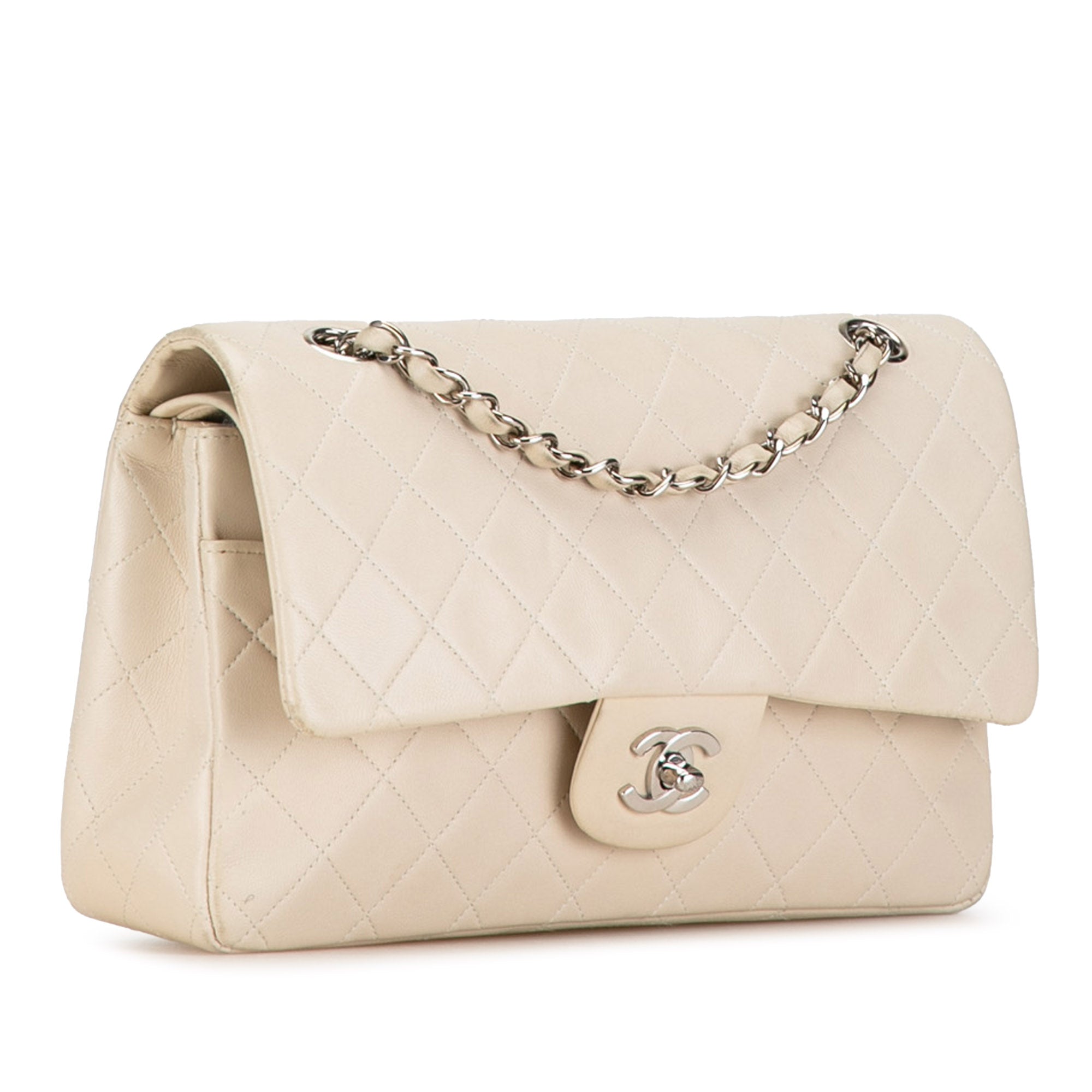 Chanel Medium Classic Lambskin Double Flap - image 2
