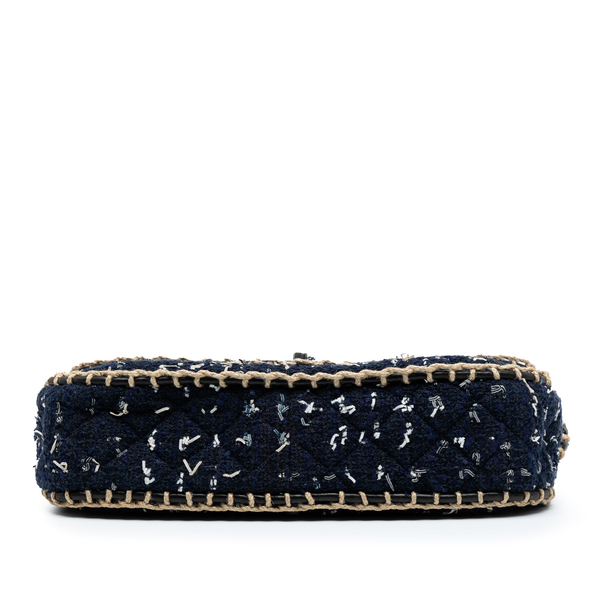 Chanel Quilted Tweed St Tropez Flap - image 3