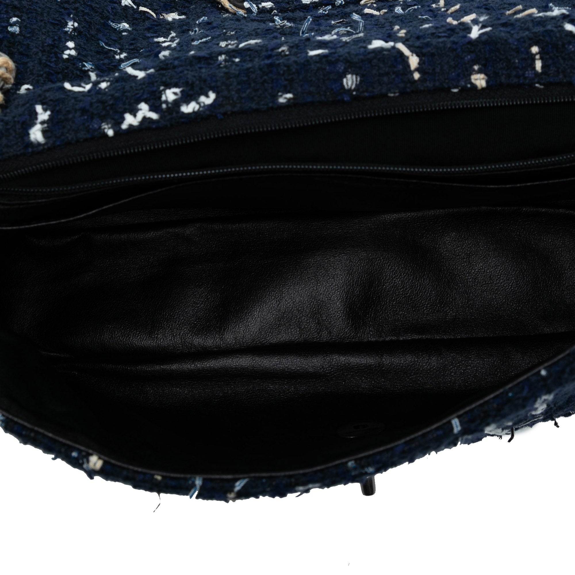 Chanel Quilted Tweed St Tropez Flap - image 4