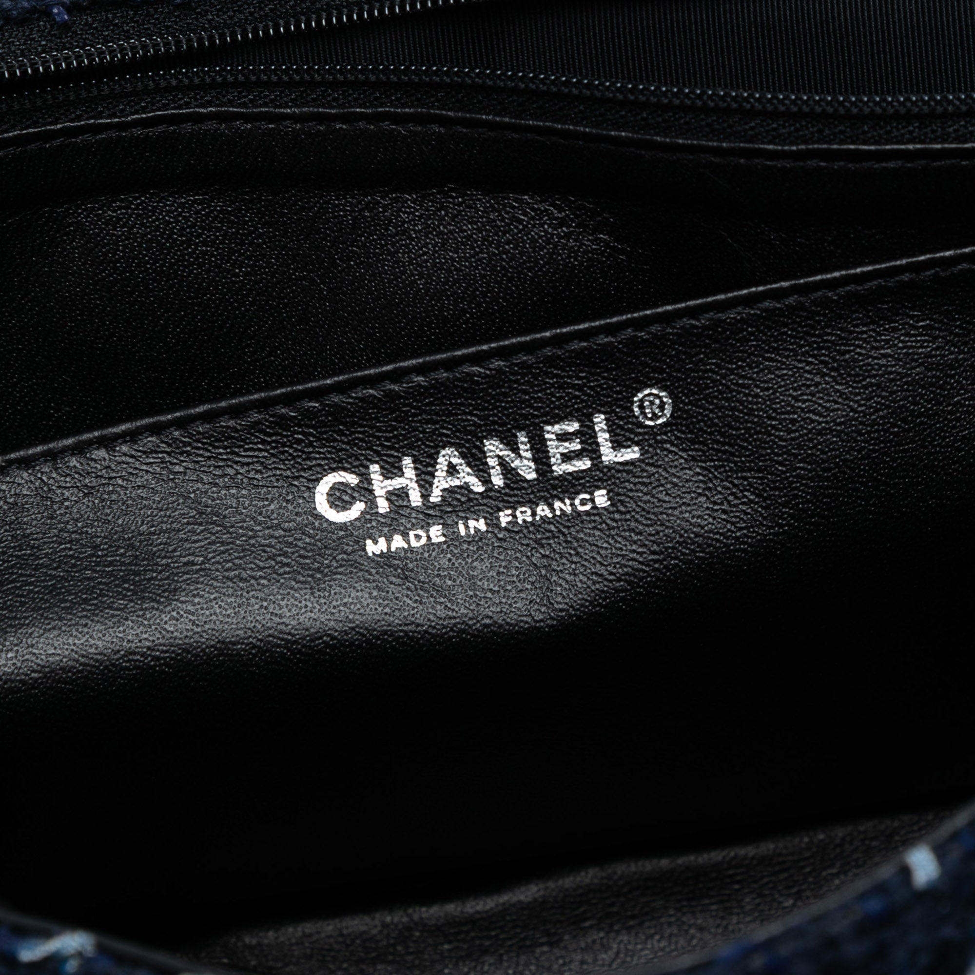 Chanel Quilted Tweed St Tropez Flap - image 5