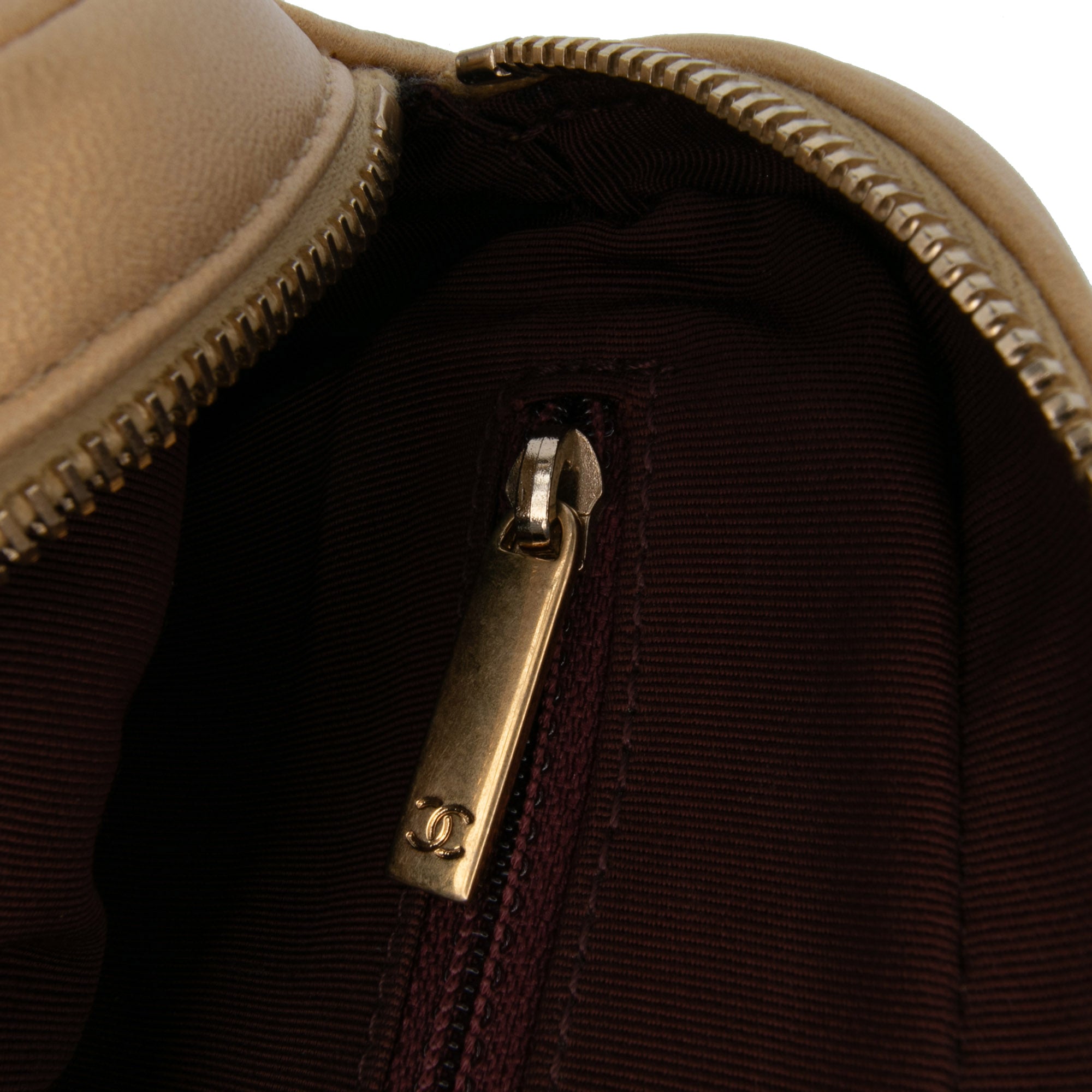 Chanel Mini Quilted Chevron Lambskin Camera Case Flap - image 6