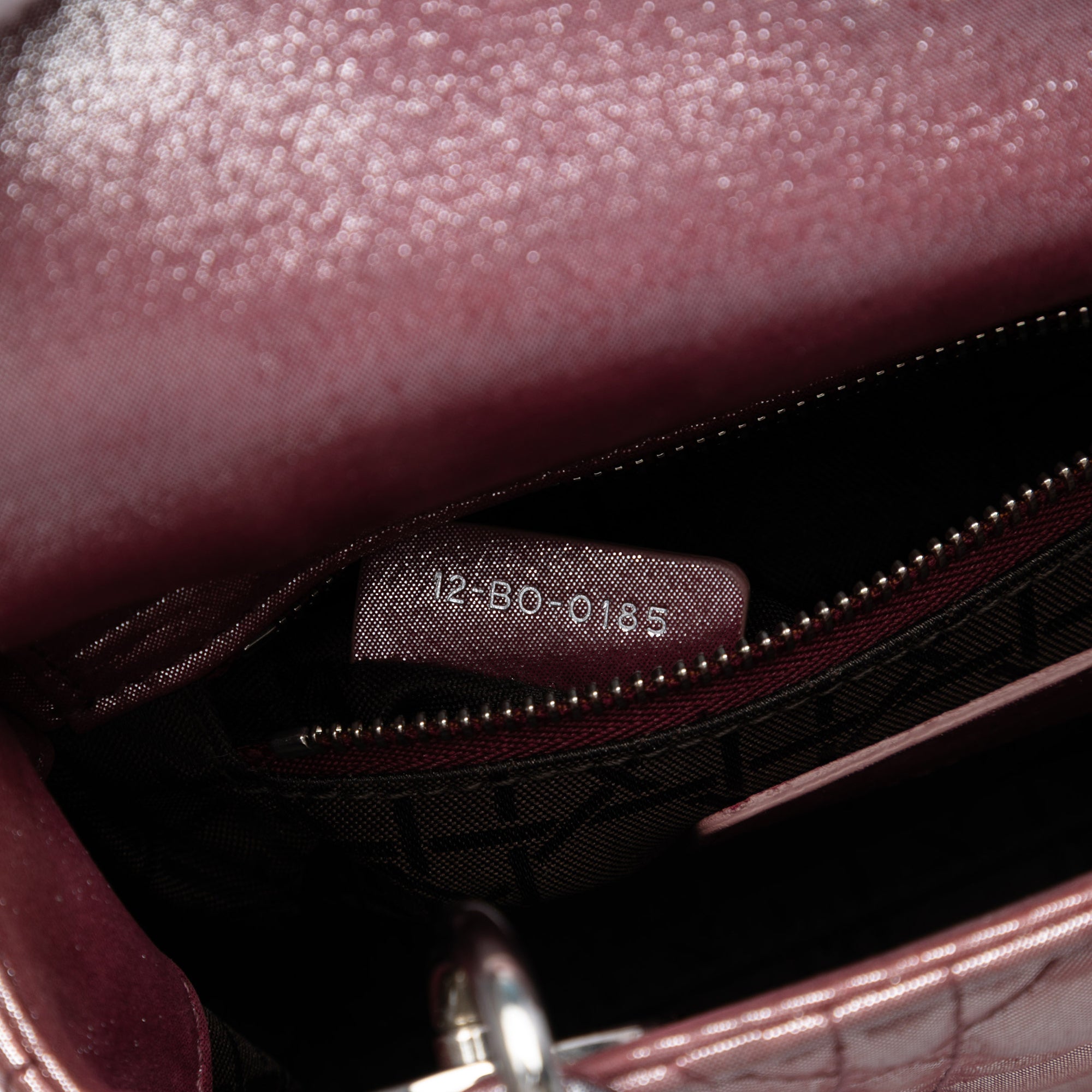 Dior Mini Iridescent Lambskin Cannage Lady Dior - image 6