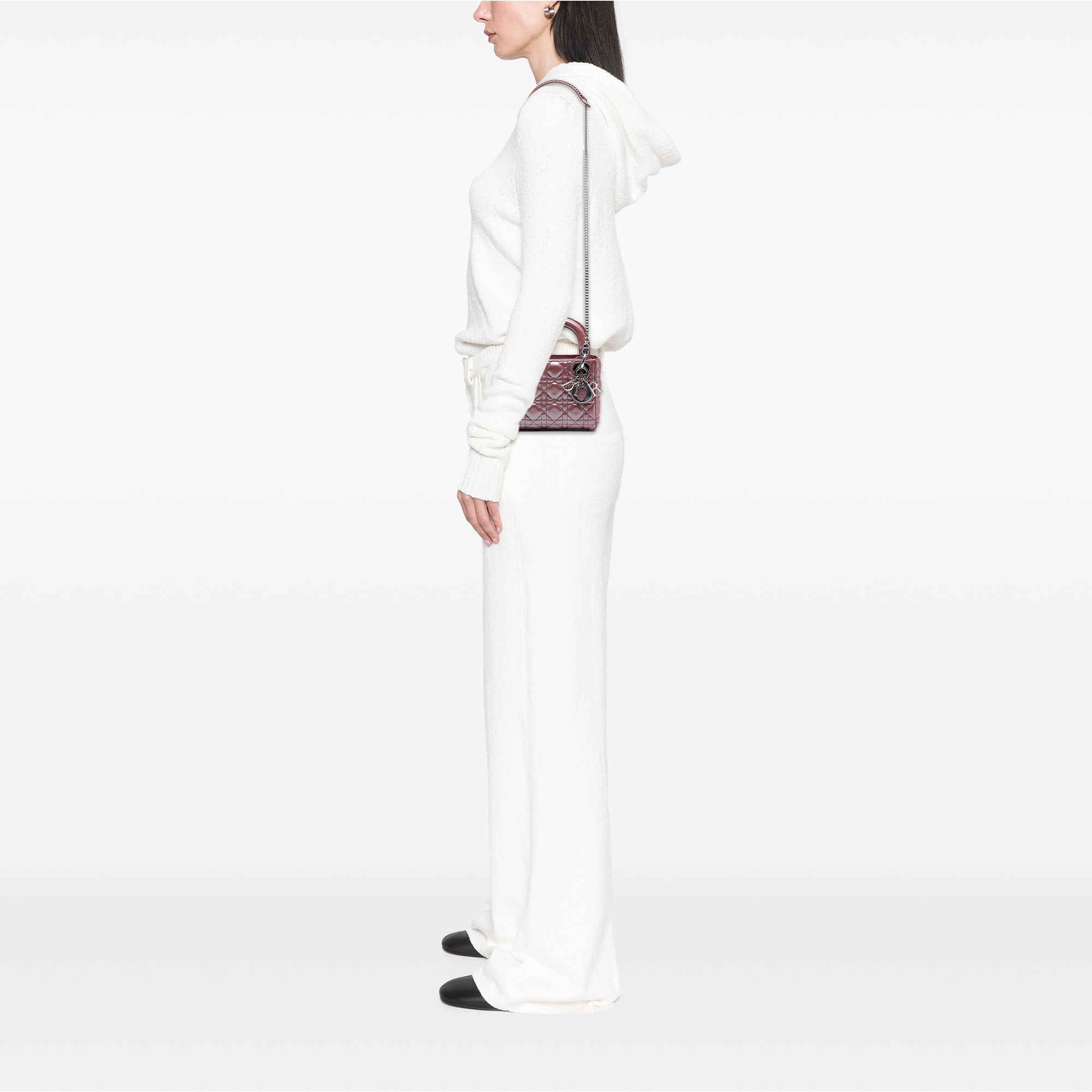 Dior Mini Iridescent Lambskin Cannage Lady Dior - image 7