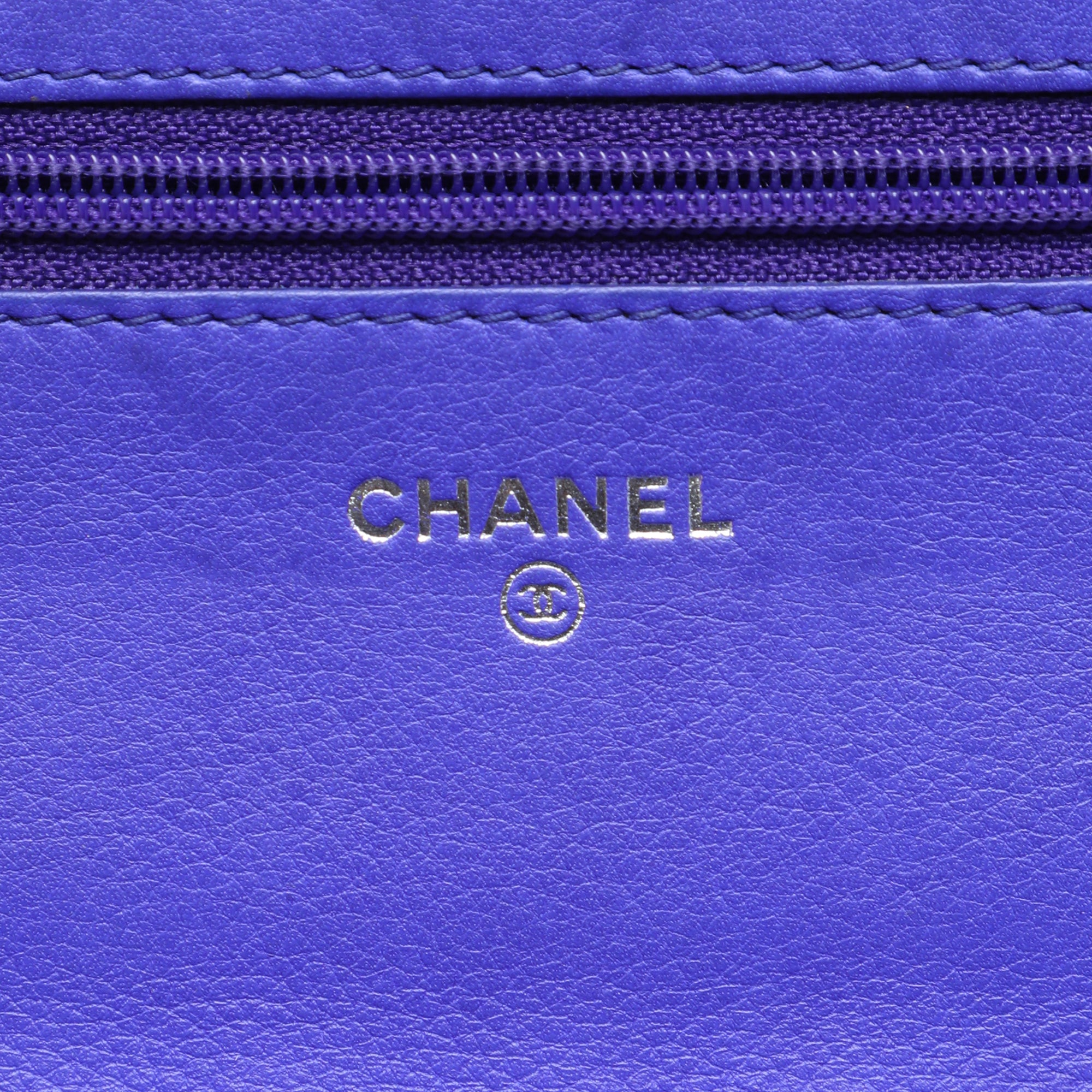 Chanel CC Quilted Calfskin Fancy Wallet On Chain - image 5
