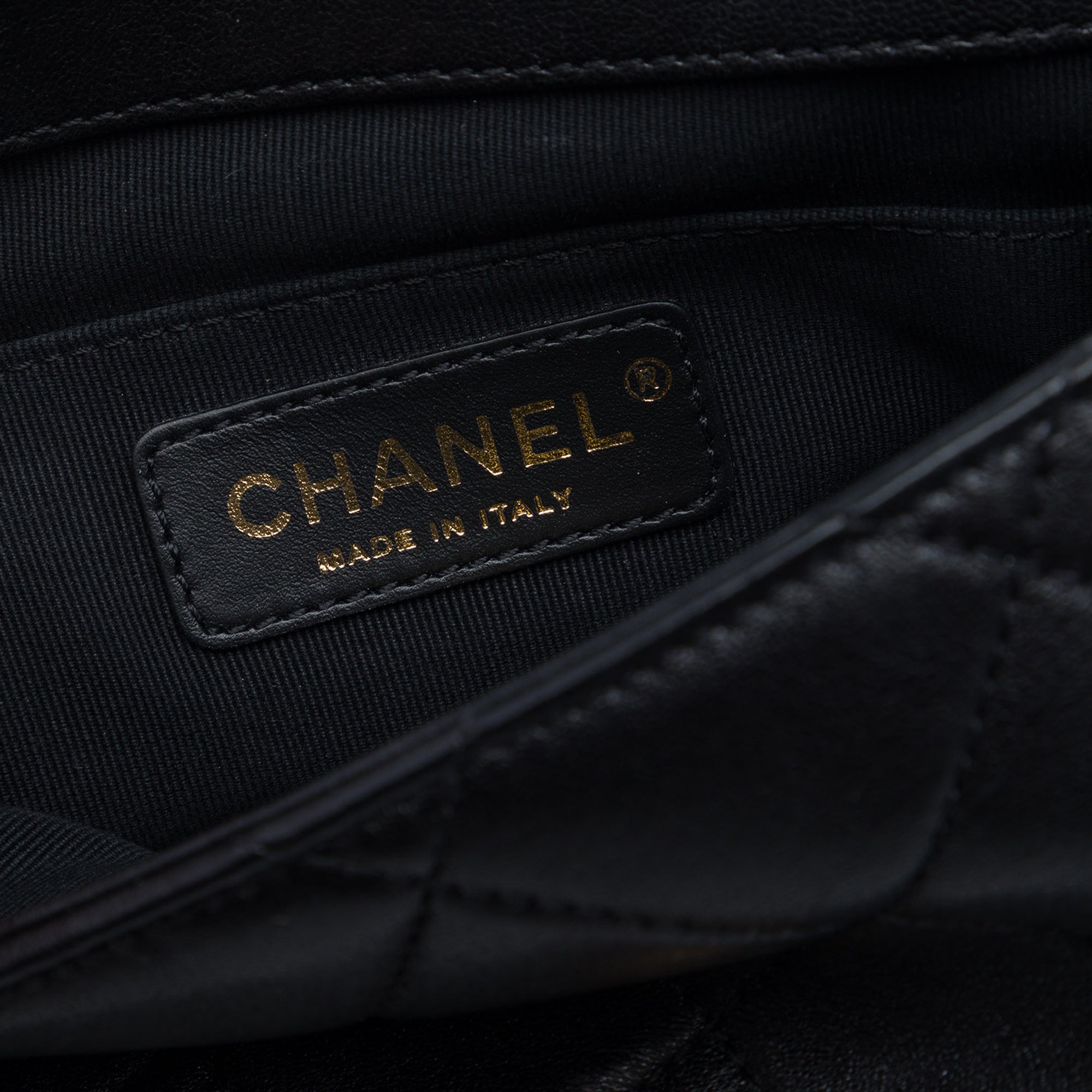 Chanel Mini Quilted Lambskin Oval Logo Chain Top Handle Flap - image 5