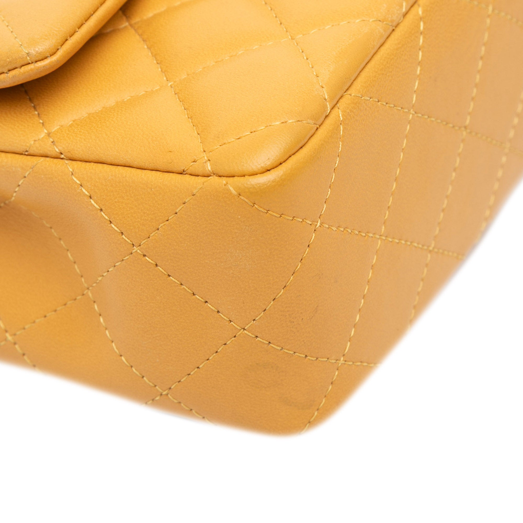 Chanel Mini Rectangular Classic Lambskin Single Flap - image 9