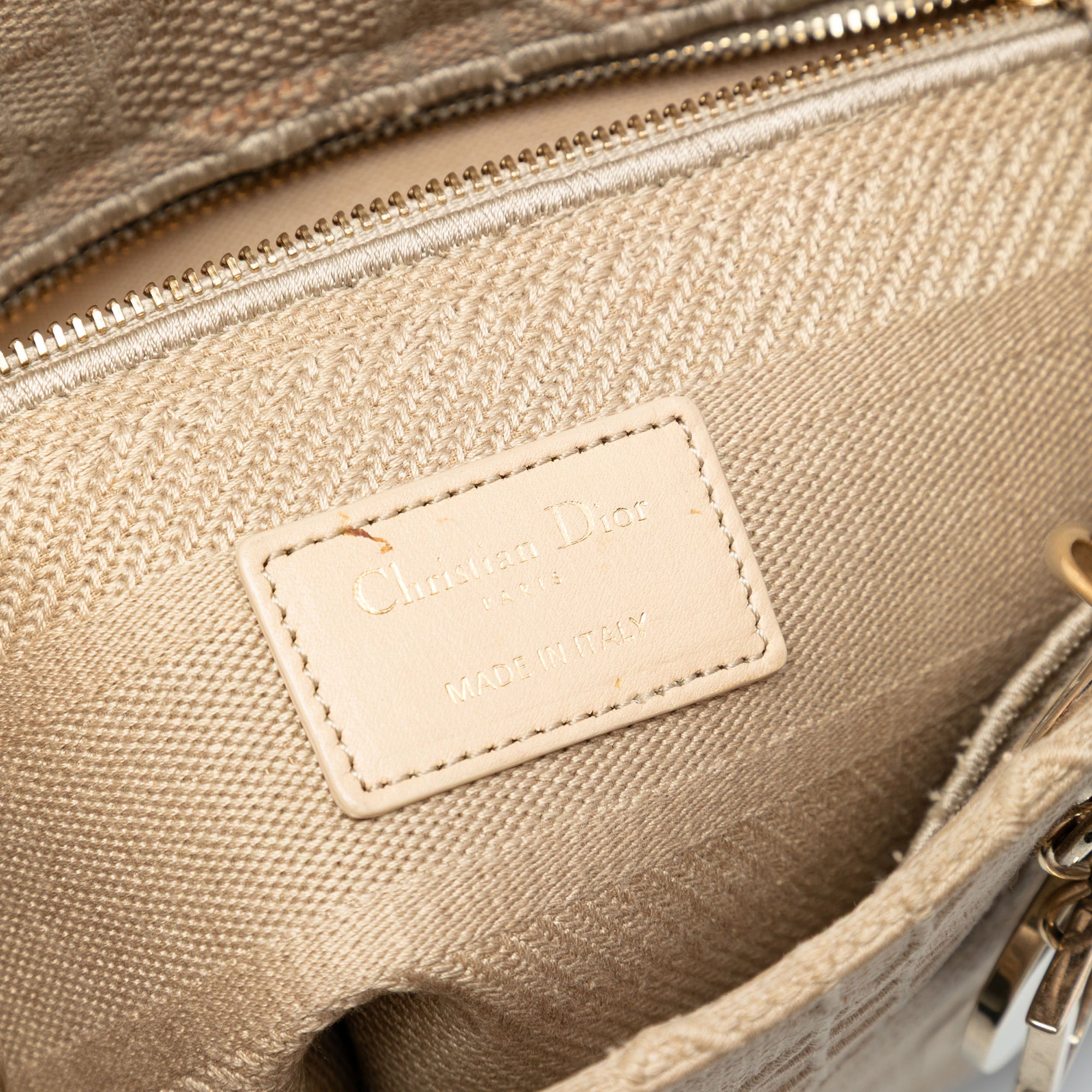 Dior Medium Canvas Cannage Lady D Lite - image 4