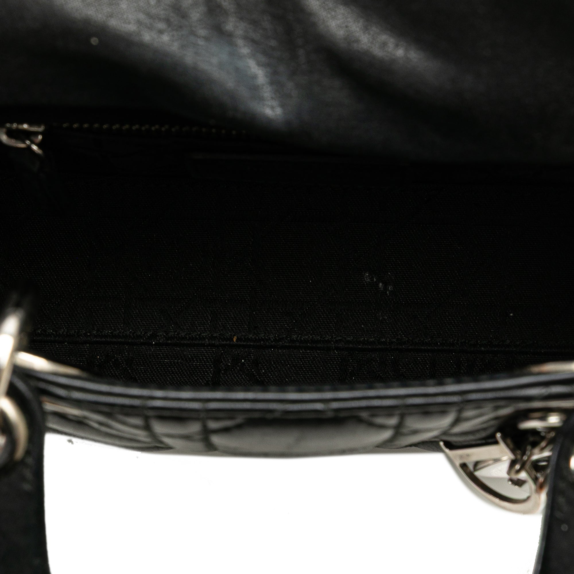Dior Mini Lambskin Cannage Lady Dior - image 4