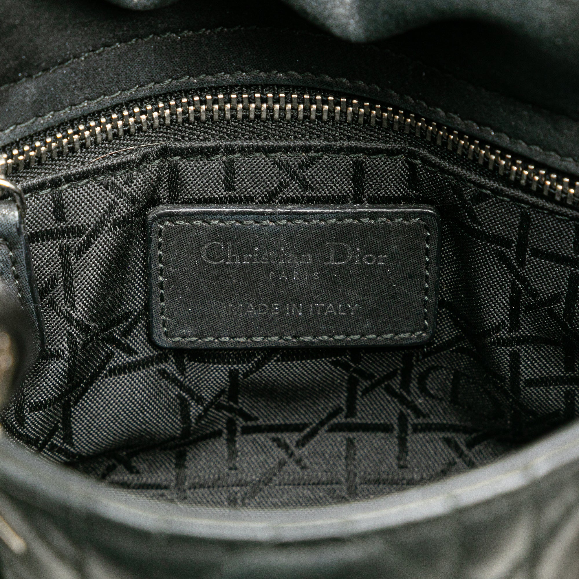 Dior Mini Lambskin Cannage Lady Dior - image 5