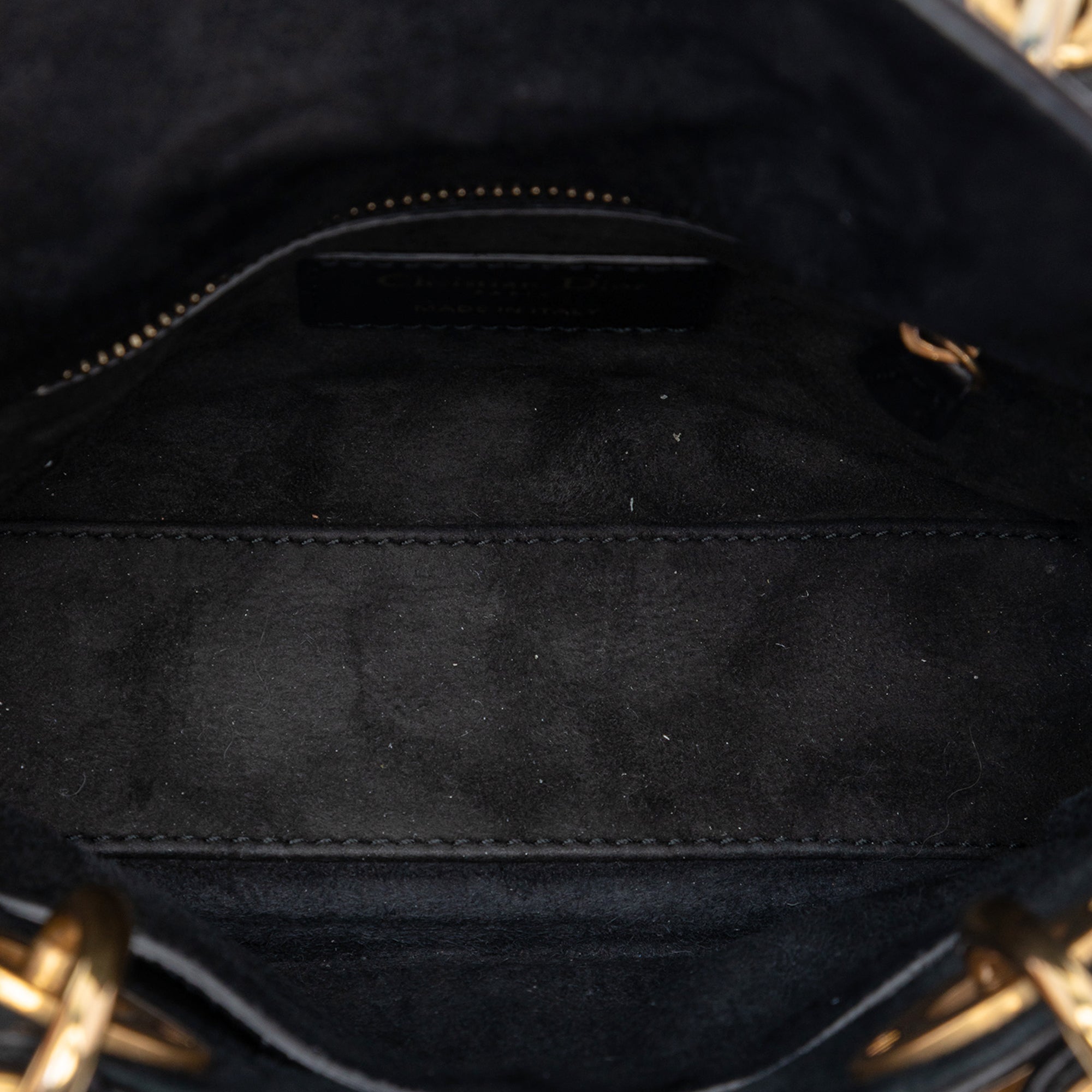 Dior Mini Lambskin Cannage Studded Supple Lady Dior - image 4