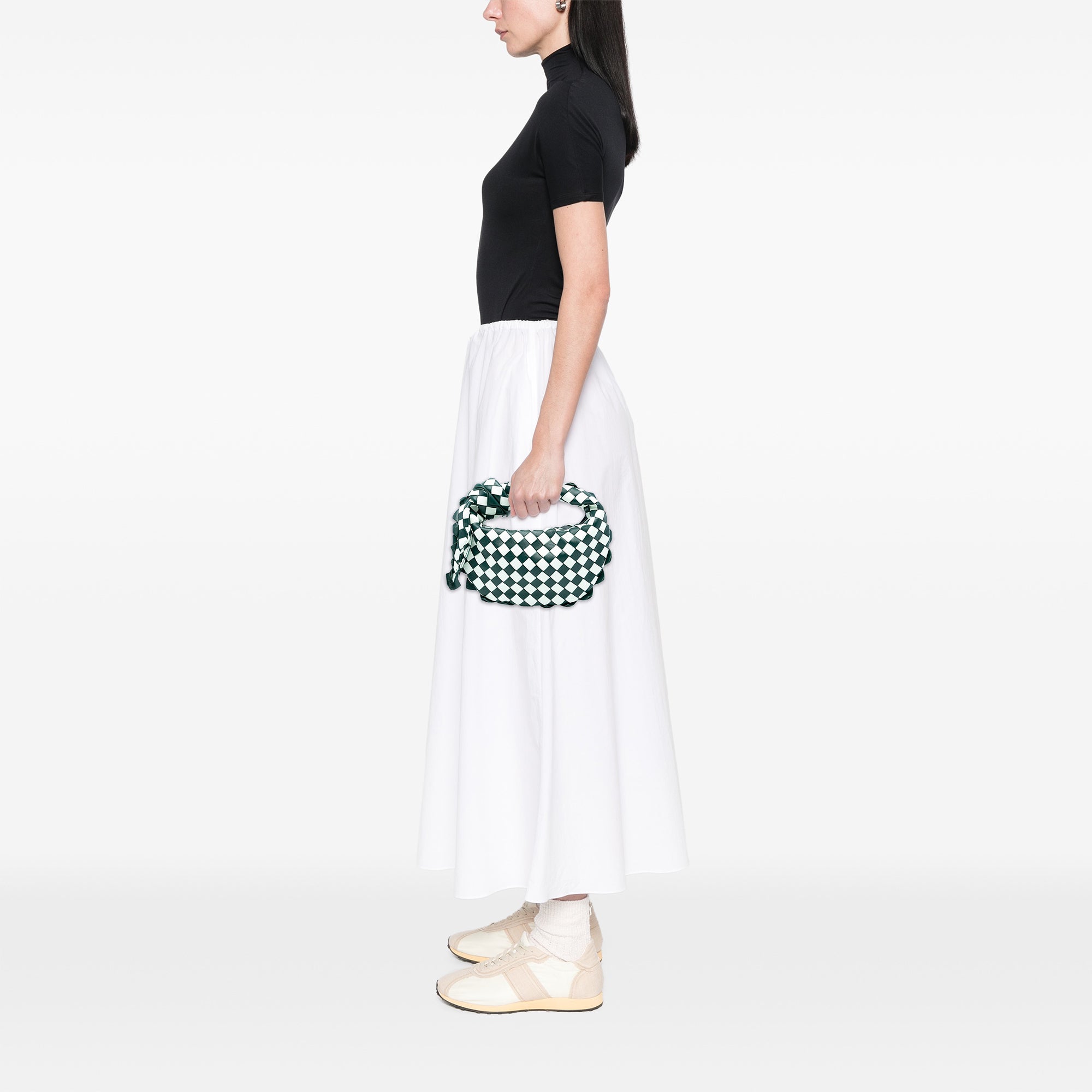 Bottega Veneta Mini Bicolor Nappa Intrecciato Dragon Jodie - image 7