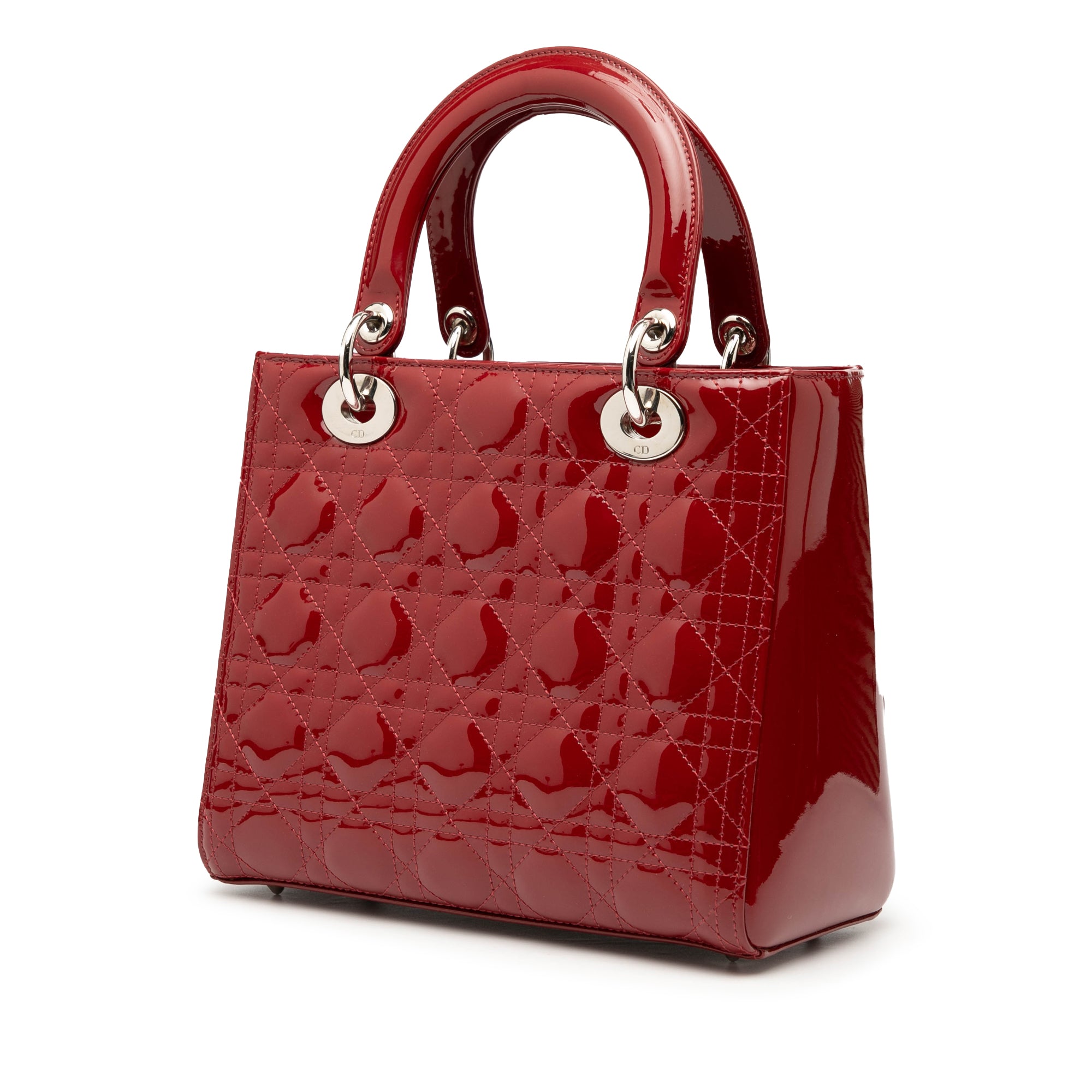 Dior Medium Patent Cannage Lady Dior - image 2