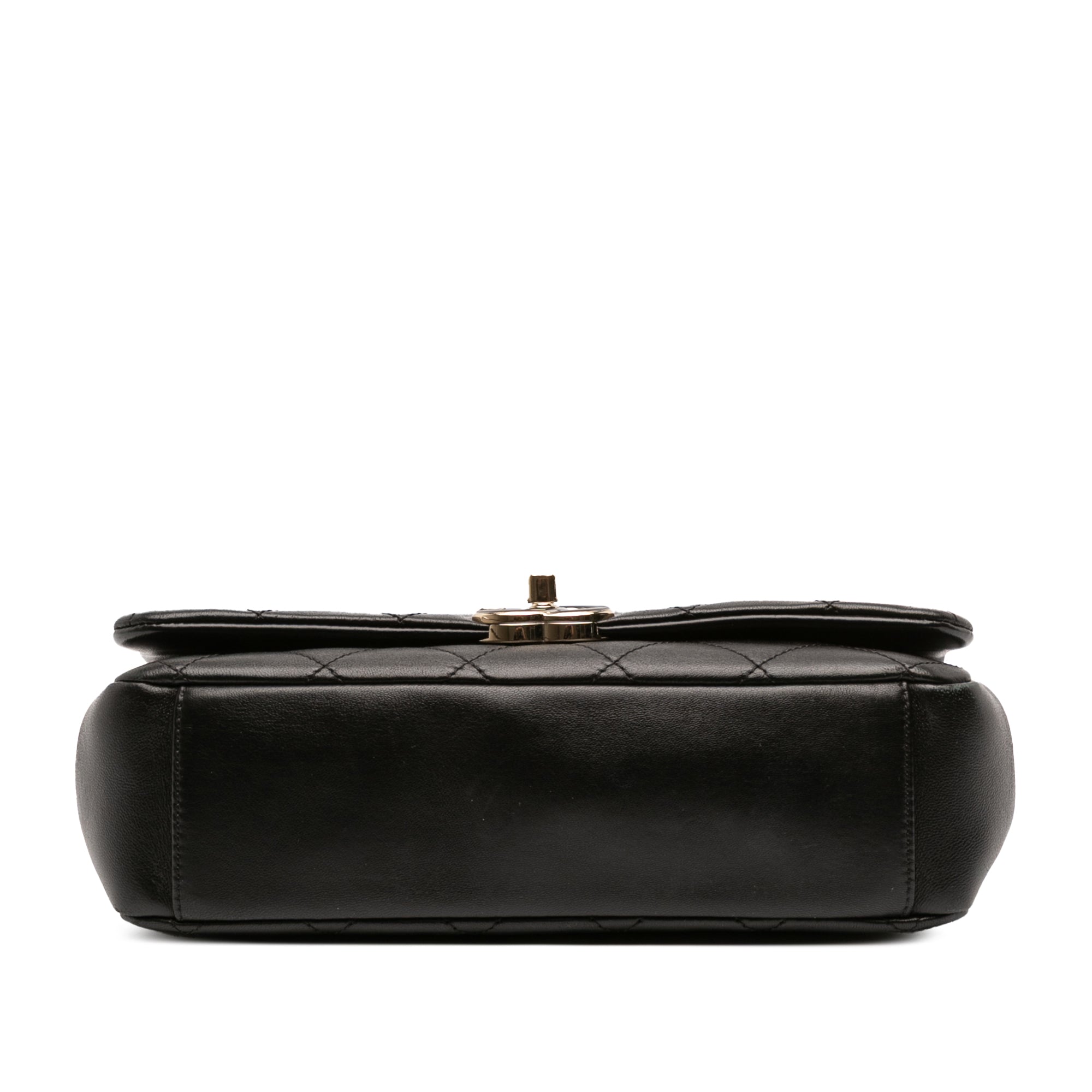 Chanel Large Lambskin Twist Chain Enamel CC Flap - image 3
