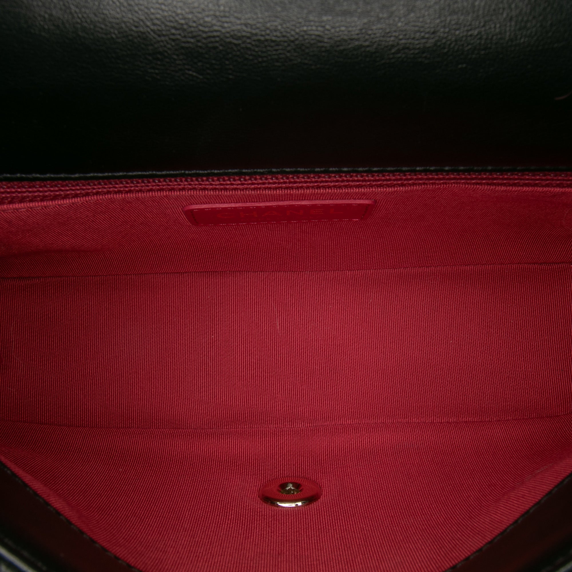 Chanel Large Lambskin Twist Chain Enamel CC Flap - image 4