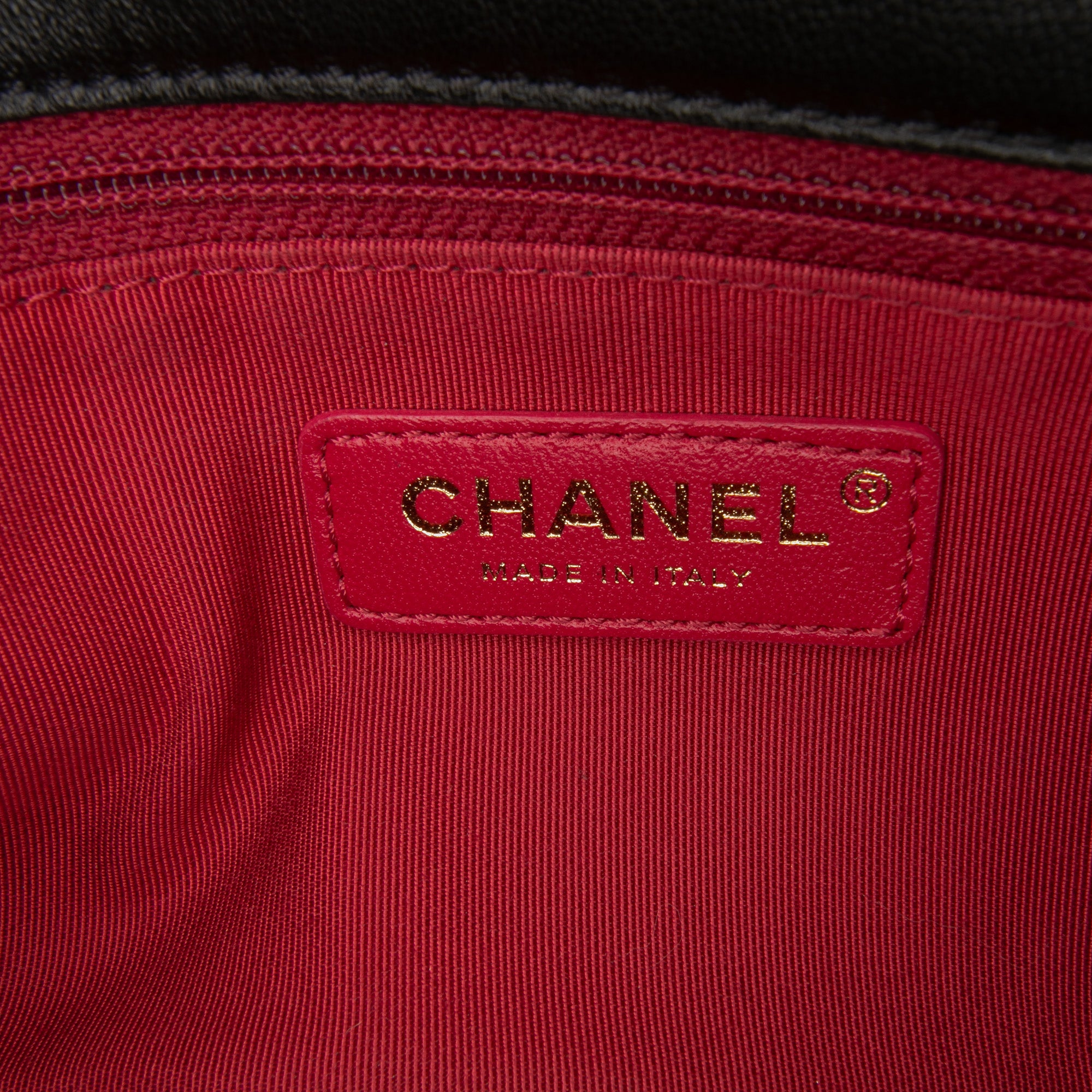 Chanel Large Lambskin Twist Chain Enamel CC Flap - image 5