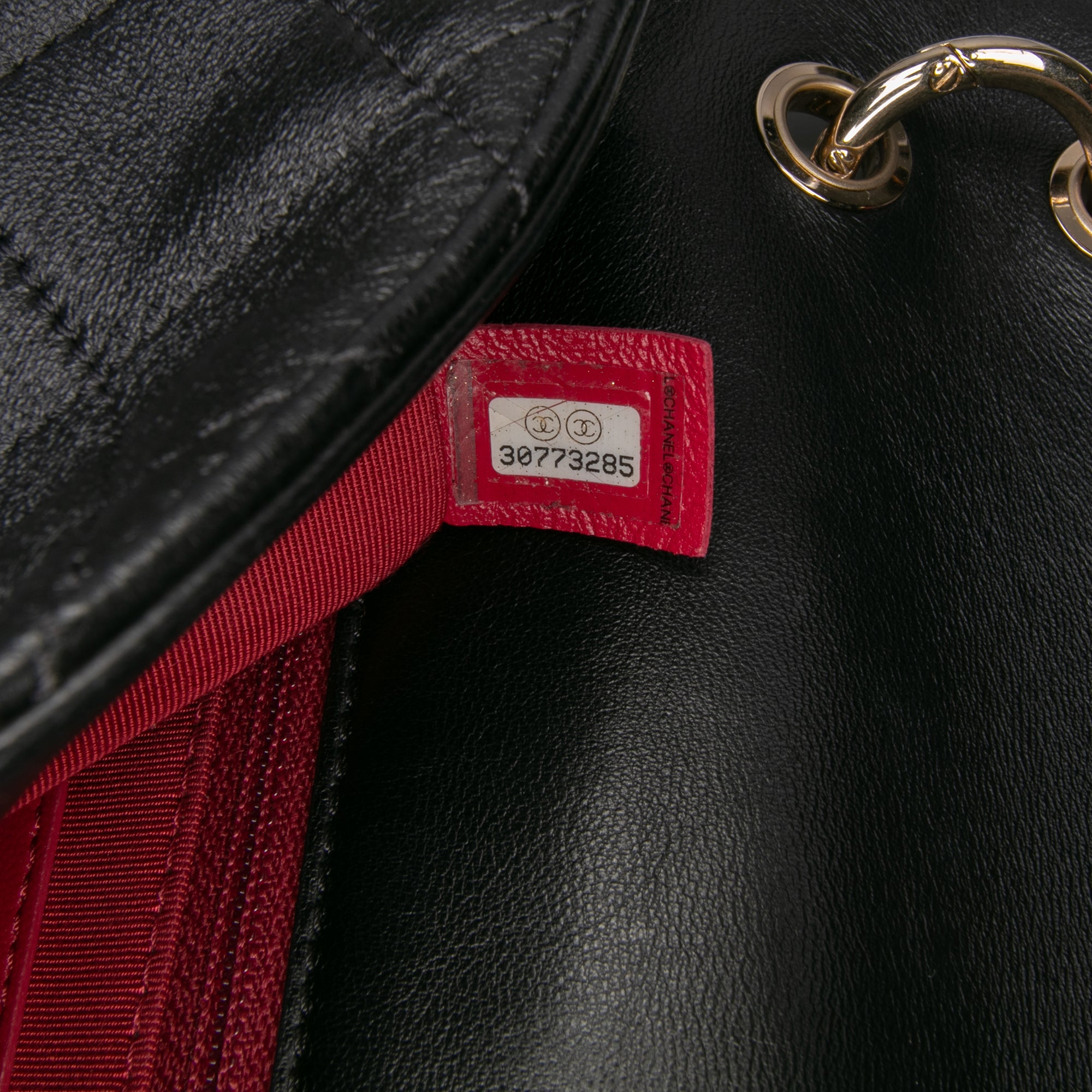 Chanel Large Lambskin Twist Chain Enamel CC Flap - image 6