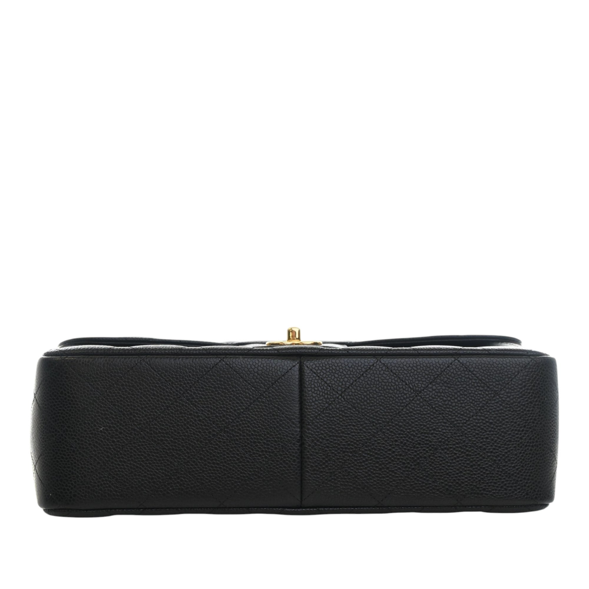 Chanel Jumbo Classic Caviar Double Flap - image 5