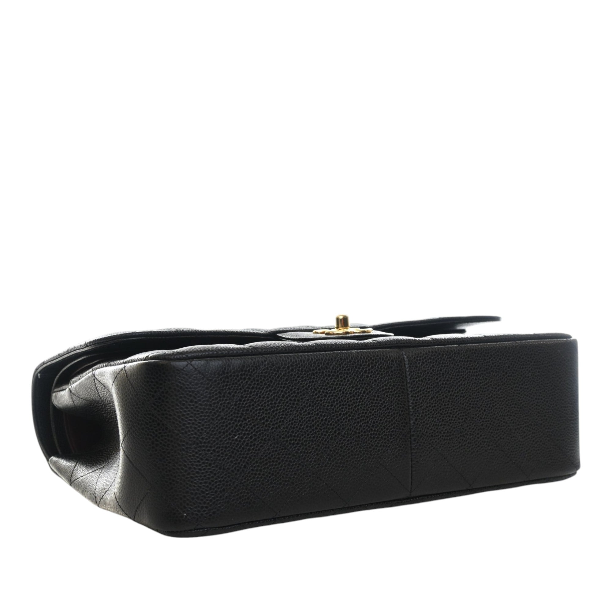 Chanel Jumbo Classic Caviar Double Flap - image 9