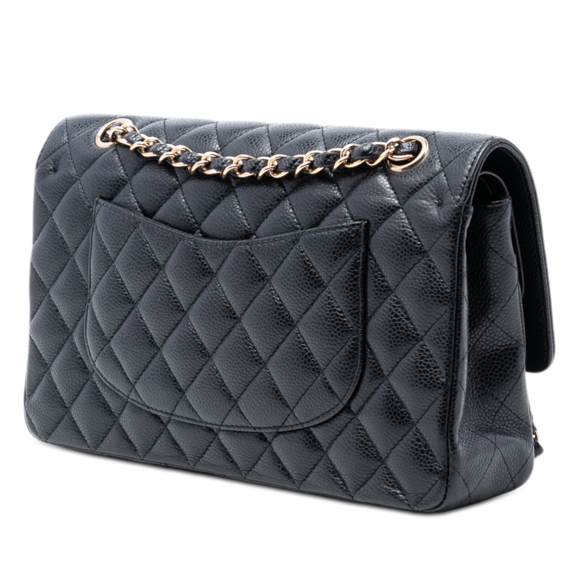 Chanel Medium Classic Caviar Double Flap - image 2