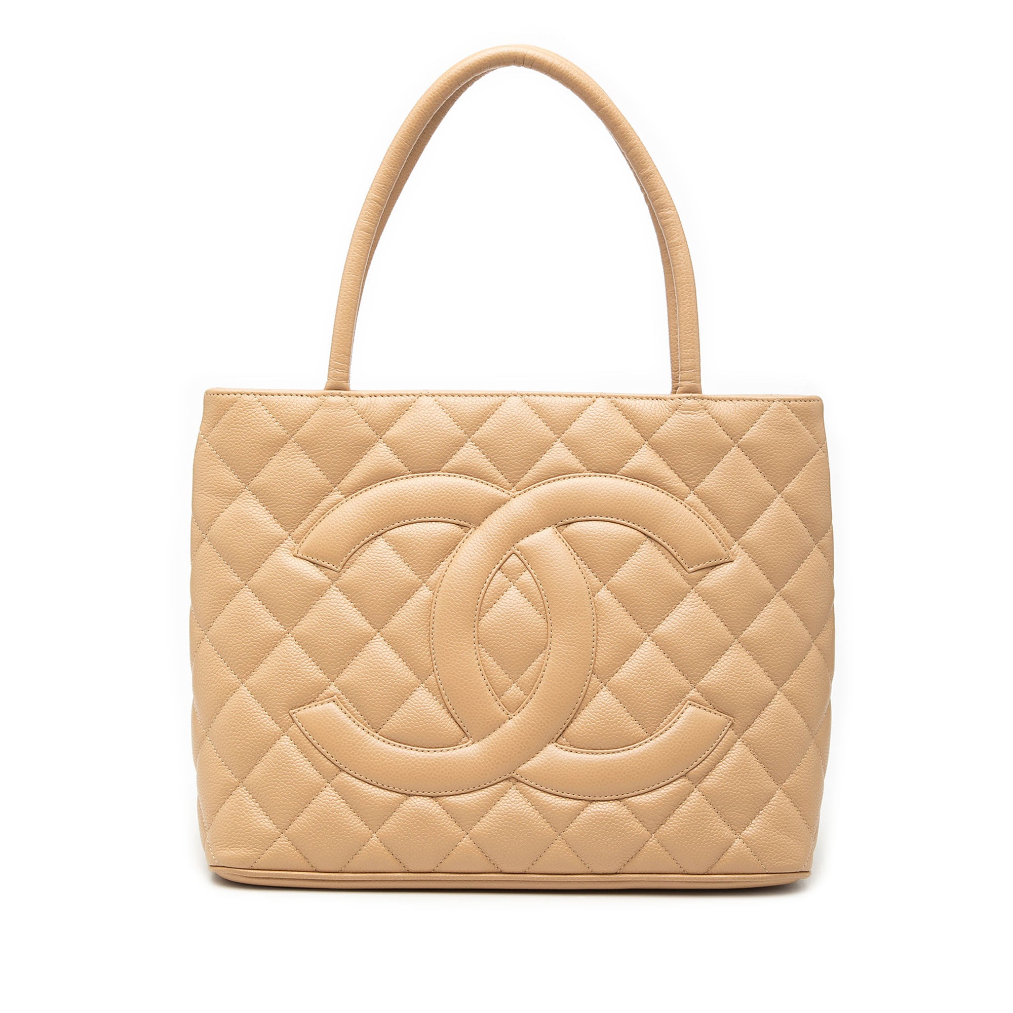 Chanel Caviar Medallion Tote - image 1
