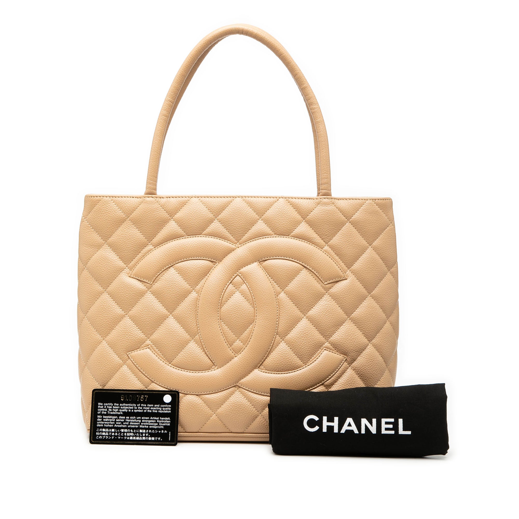 Chanel Caviar Medallion Tote - image 8