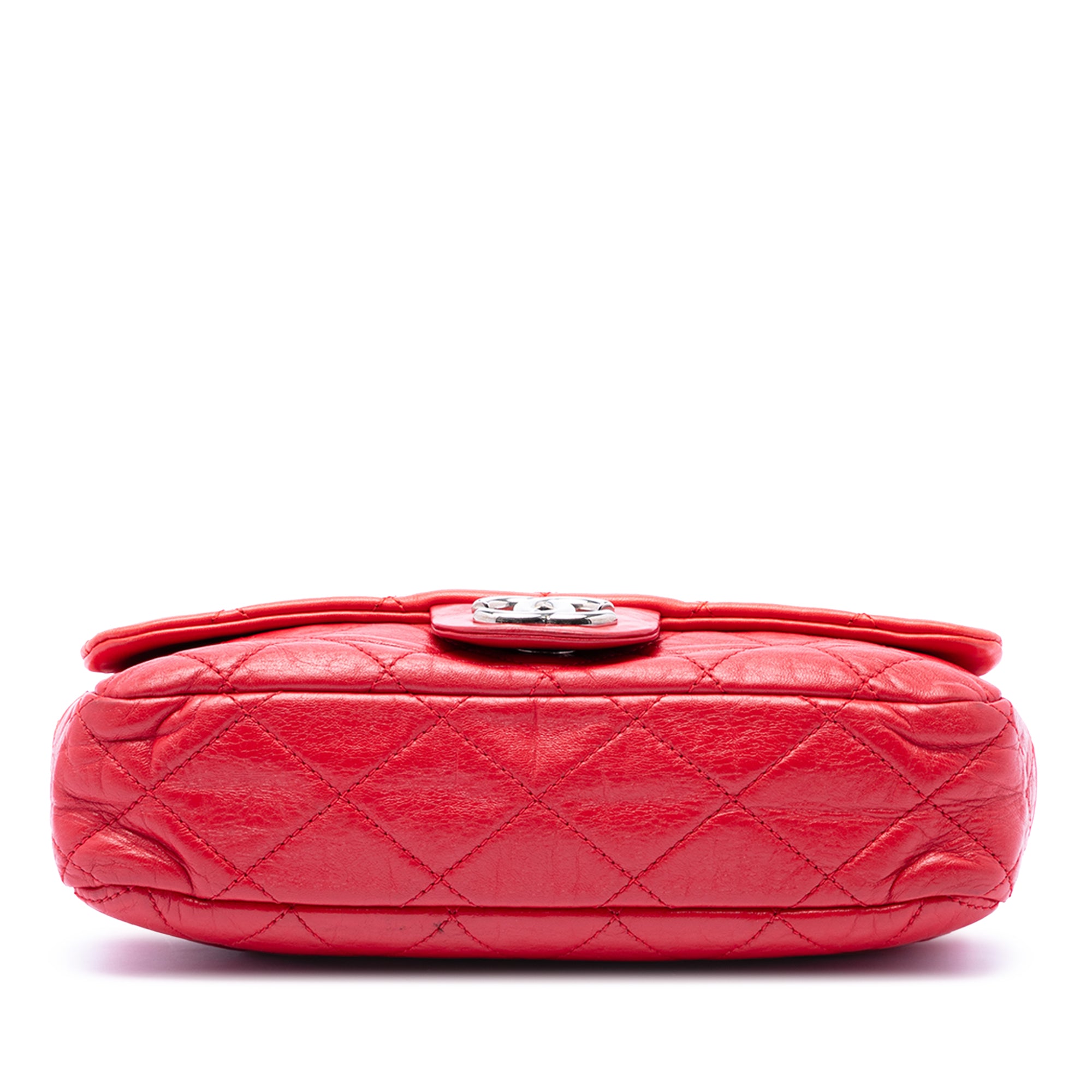 Chanel Medium Bicolor Lambskin and Calfskin CC Chain Flap - image 3