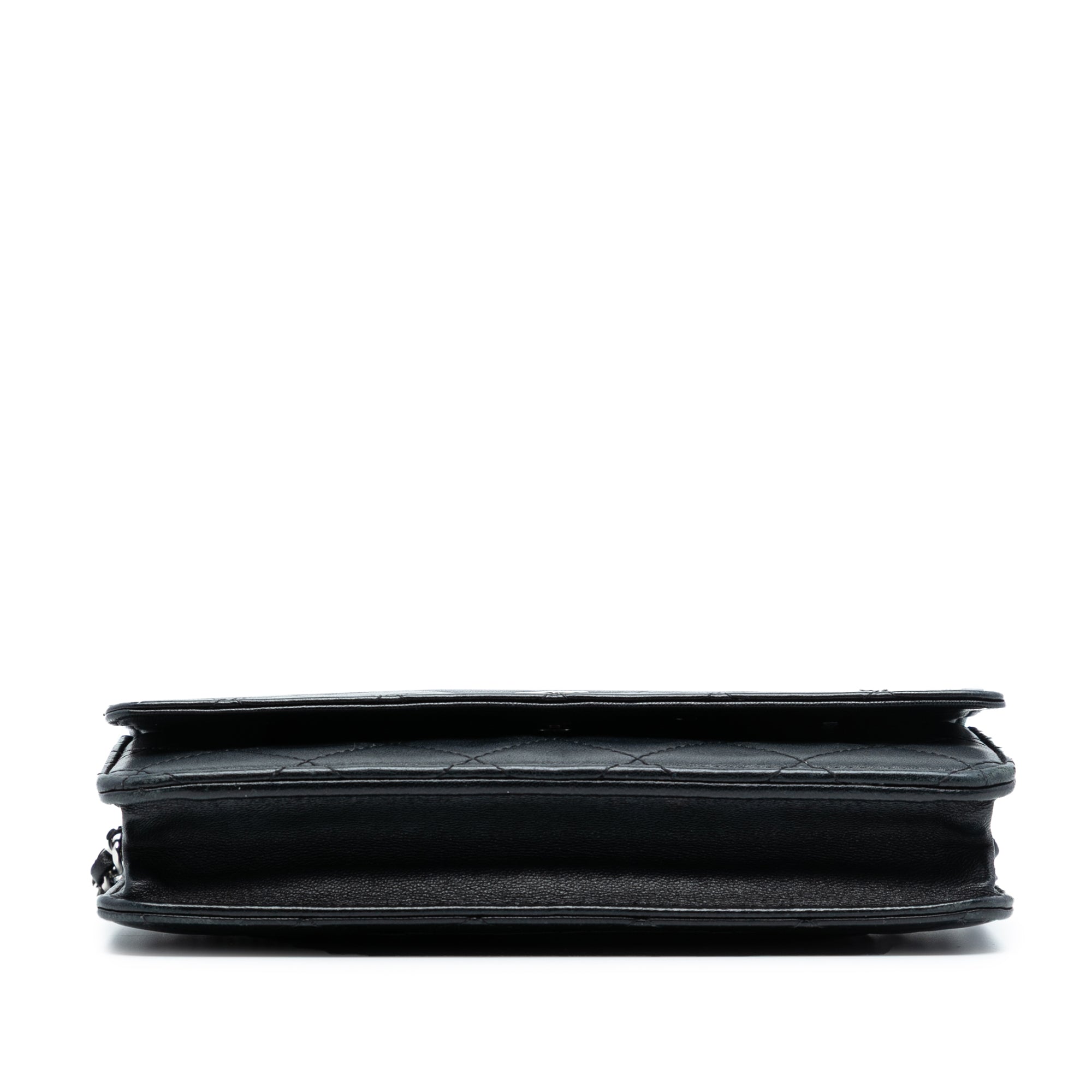 Chanel CC Quilted Lambskin Wallet On Chain - image 3