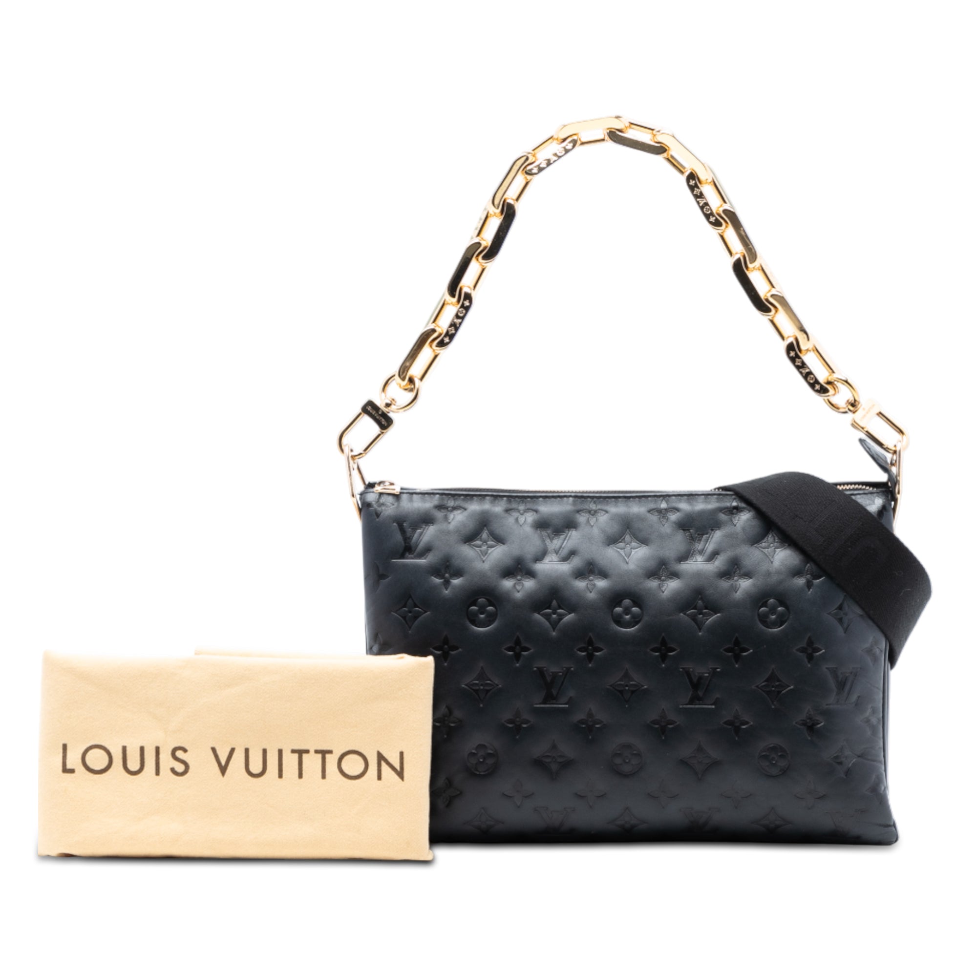 Louis Vuitton Monogram Embossed Puffy Lambskin Coussin MM - image 7