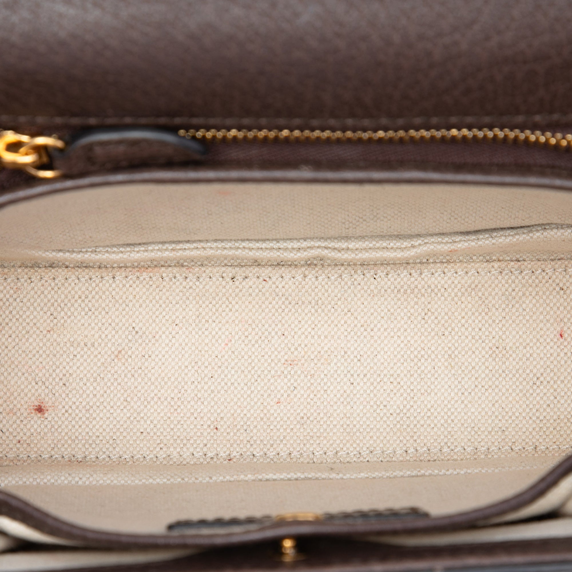 Gucci Small Jumbo GG Canvas Web Bamboo 1947 Top Handle Bag - image 4