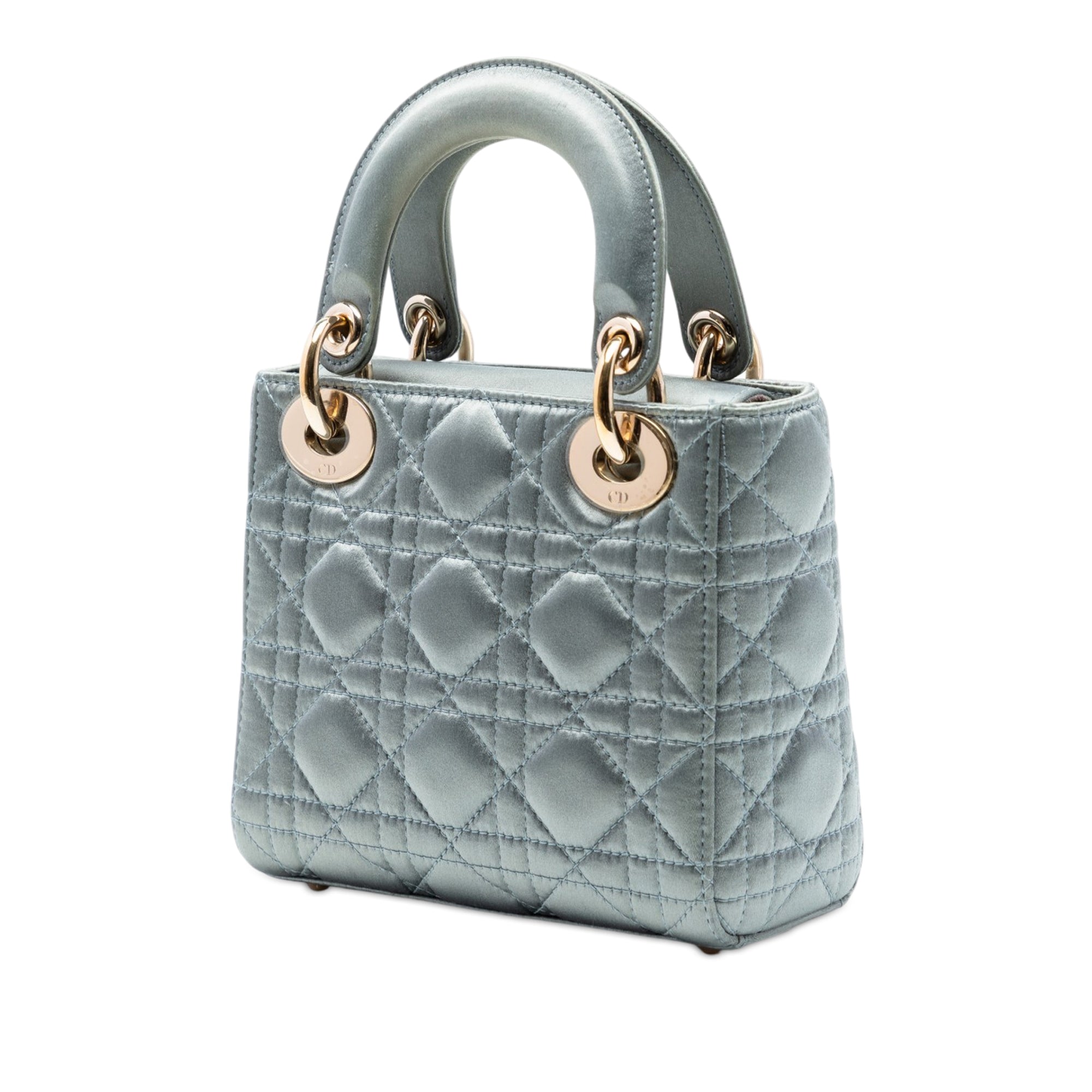 Dior Mini Satin Cannage Swarovski Crystal Lady Dior - image 2