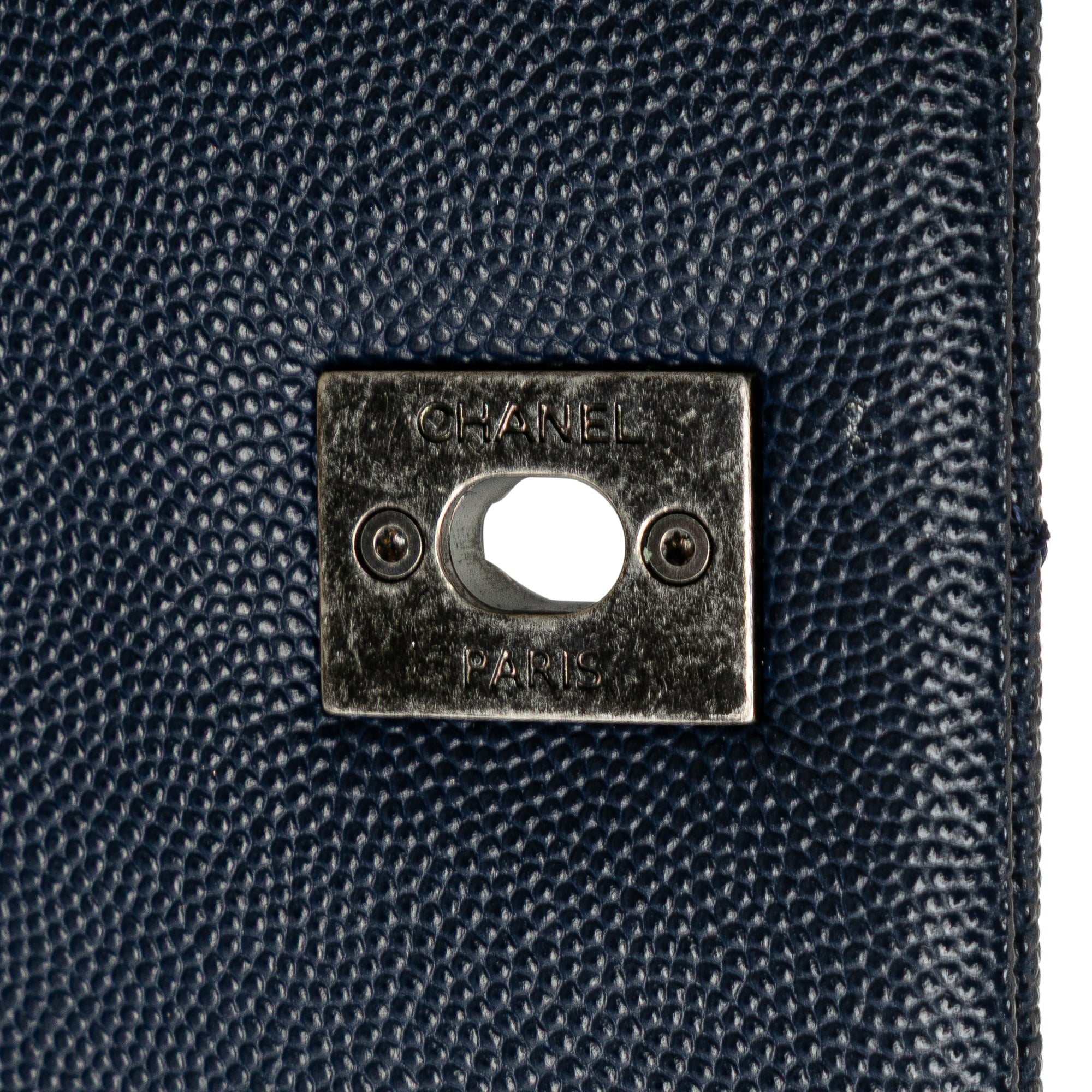 Chanel Large Caviar Coco Top Handle Bag - image 10