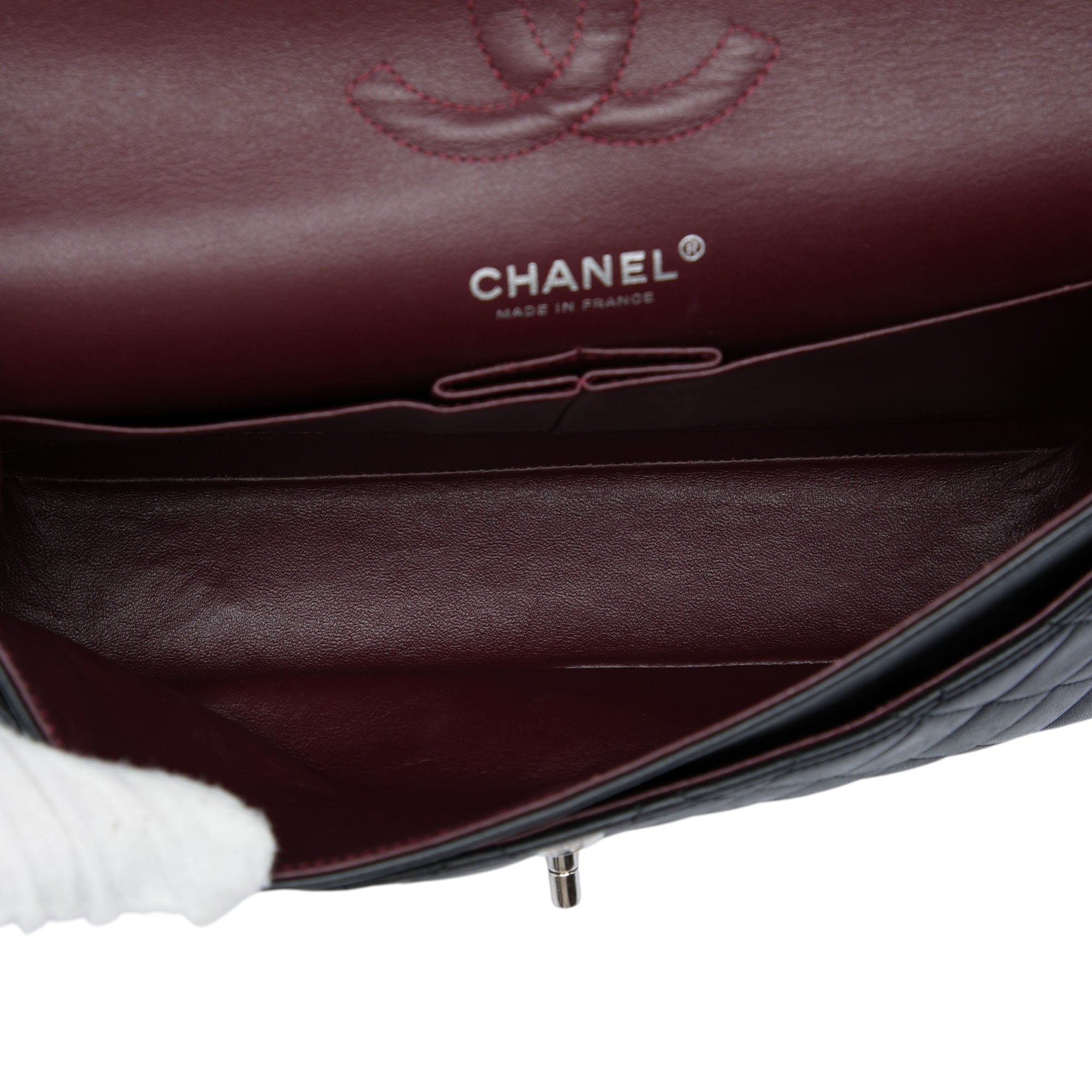 Chanel Medium Classic Lambskin Double Flap - image 4