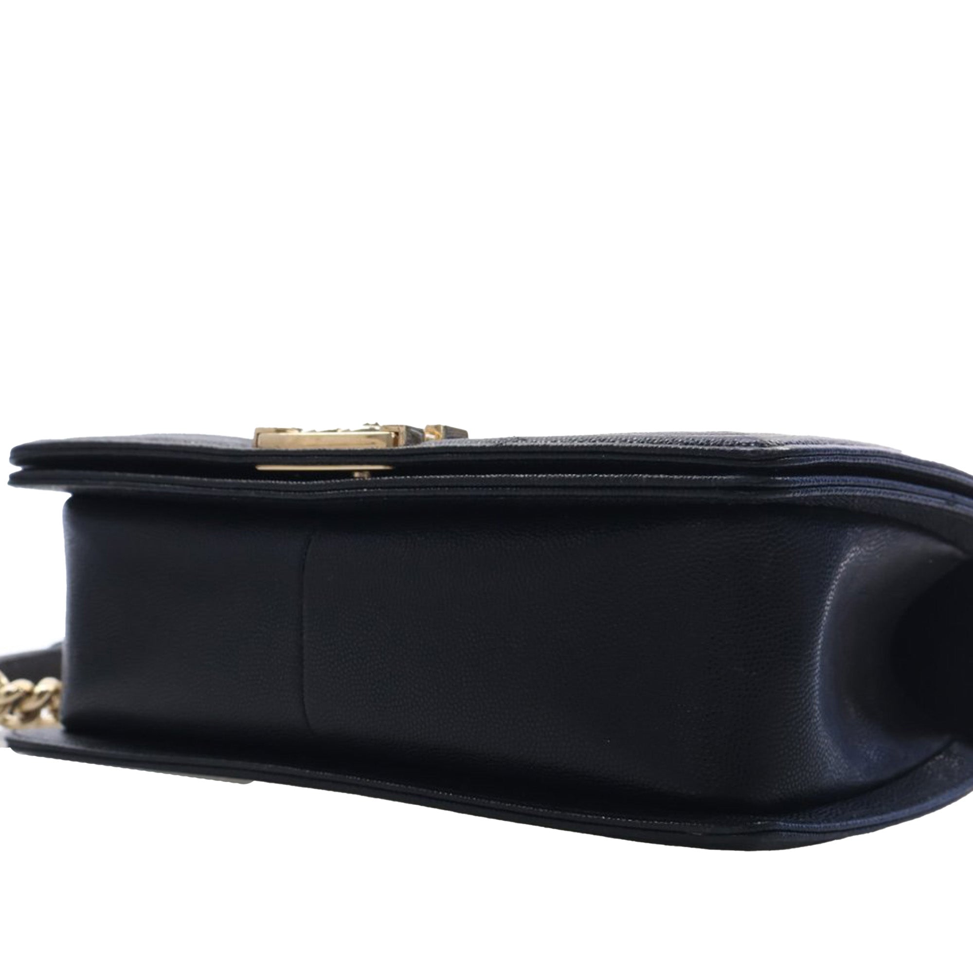 Chanel Old Medium Quilted Caviar Boy Flap - image 6